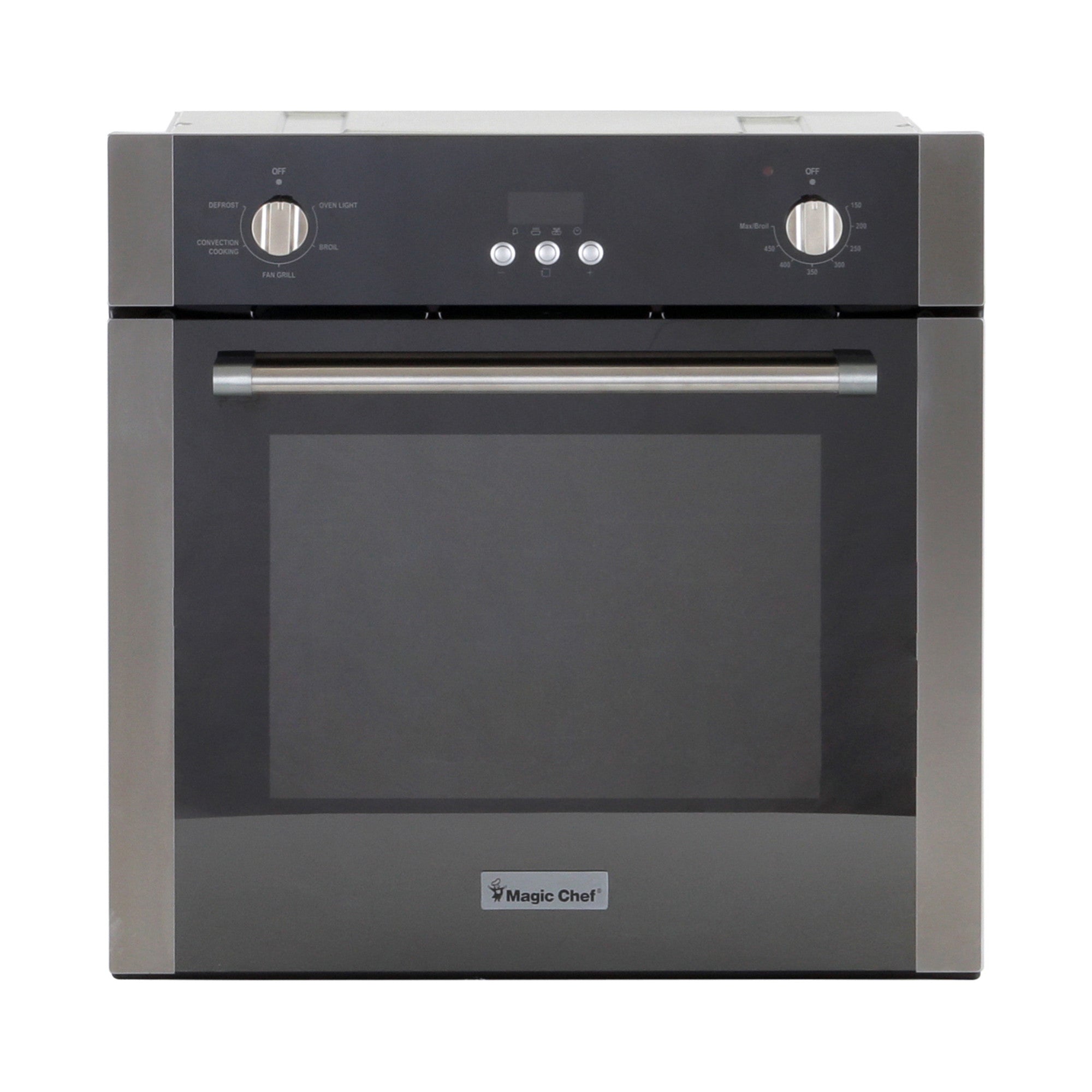 2.2 cu. ft. Single Electric Wall Oven with Convection in Stainless Steel