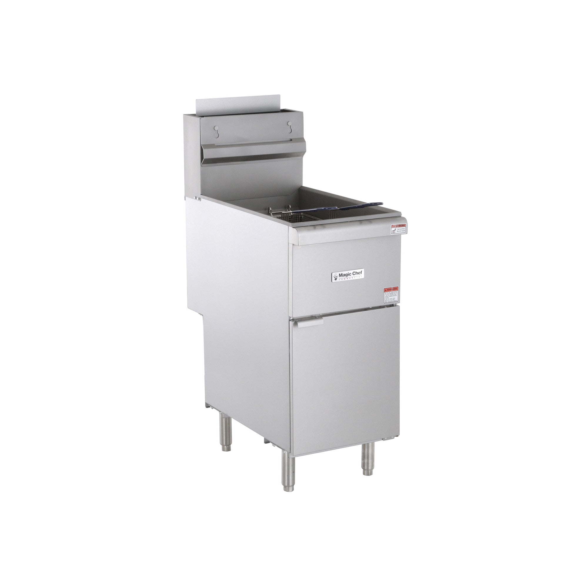 35 Qt. Stainless Steel Commercial Gas Fryer