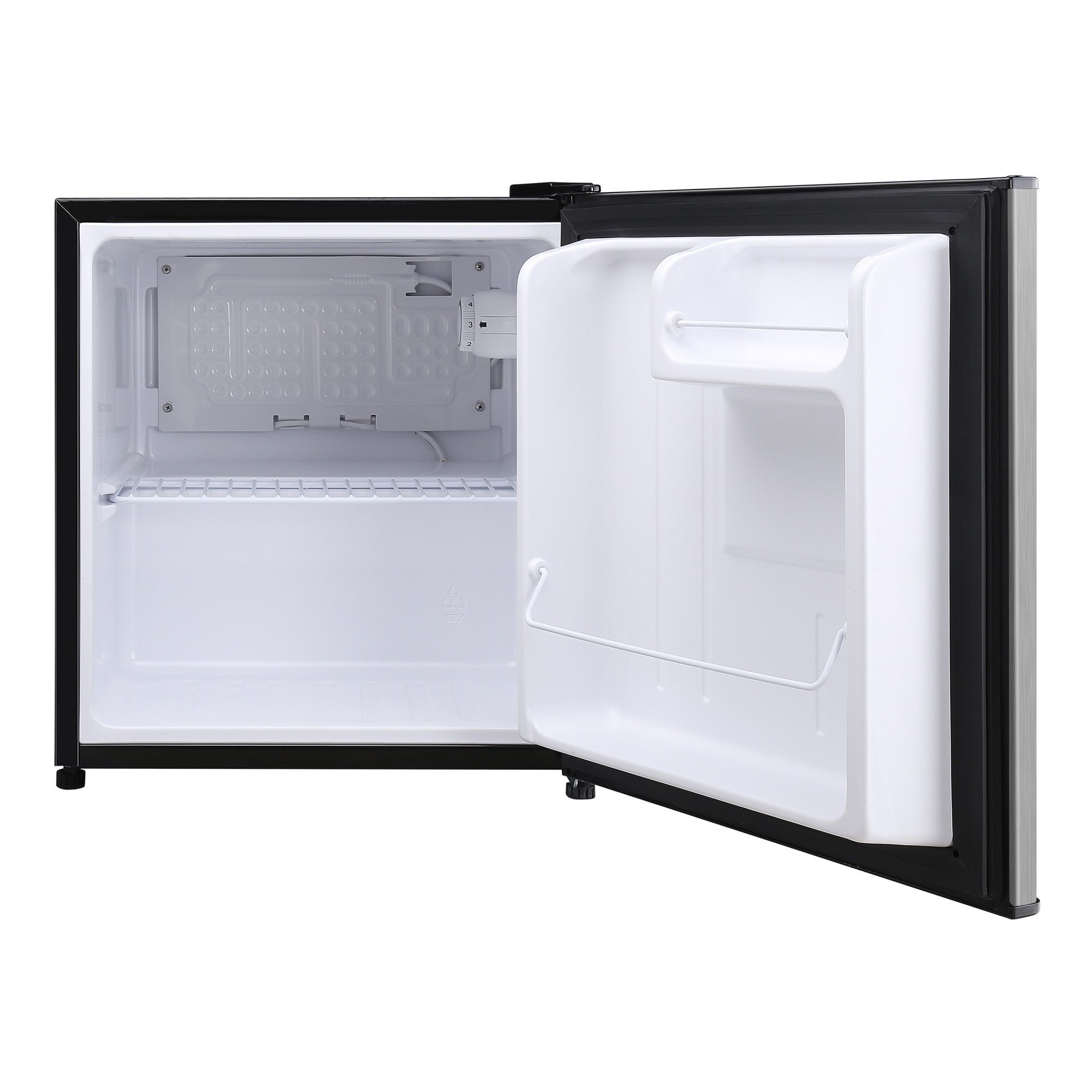 1.7 cu. ft. Mini Fridge in Stainless Steel Freezerless