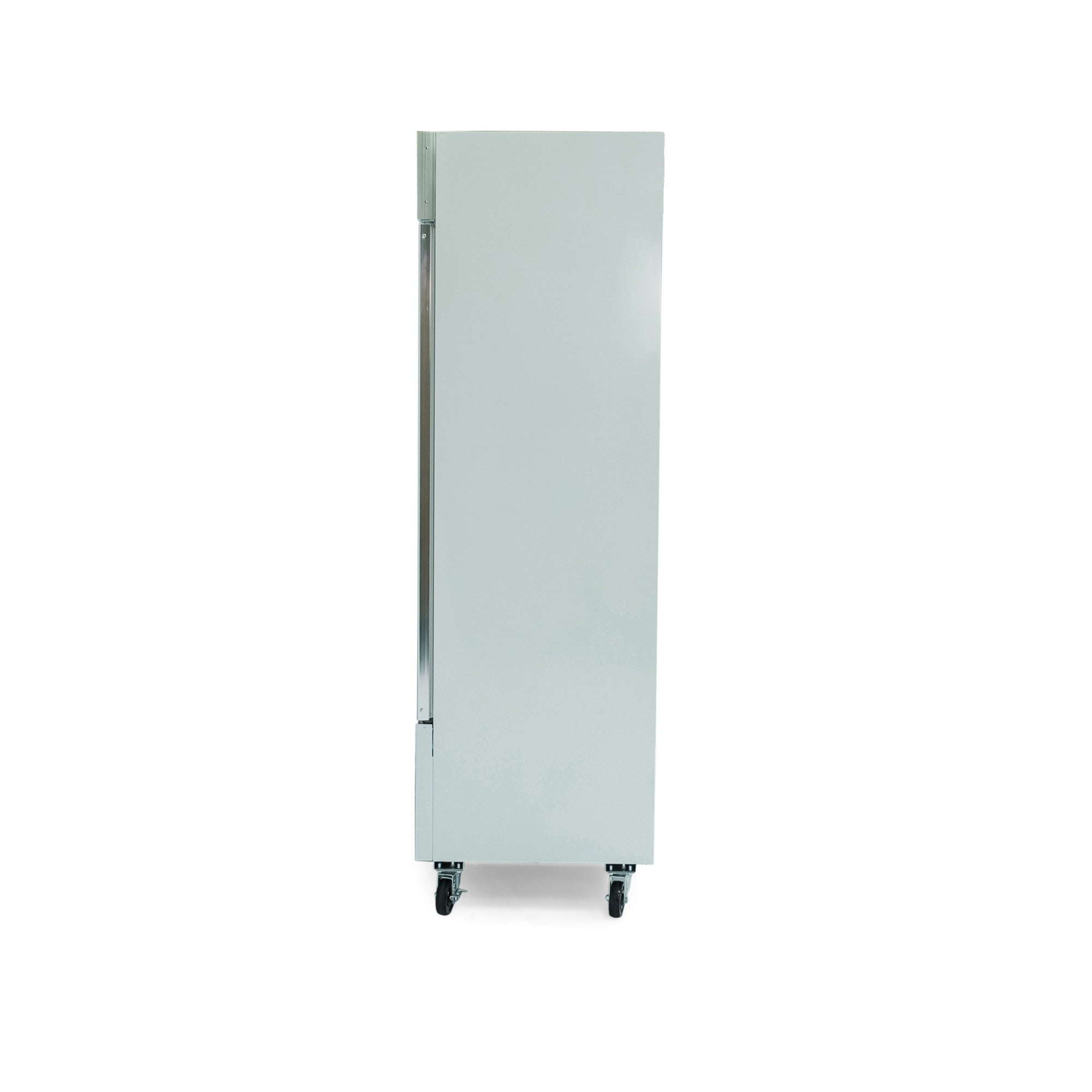 45 cu. ft. Frost Free Commercial Upright Merchandiser Freezer in White