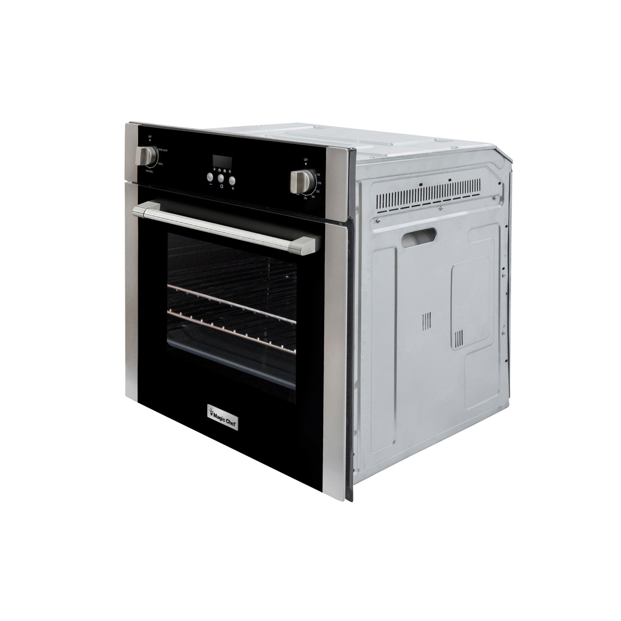 2.2 cu. ft. Single Electric Wall Oven with Convection in Stainless Steel