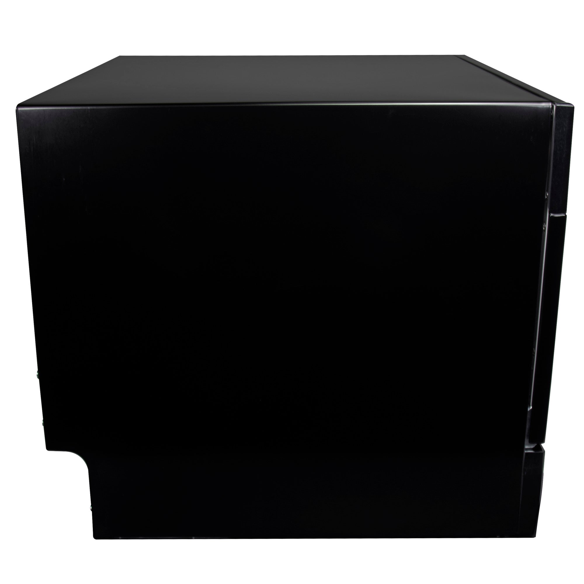 Black Electronic Countertop 120-volt Dishwasher with 6-Cycles, 6 Place Settings Capacity