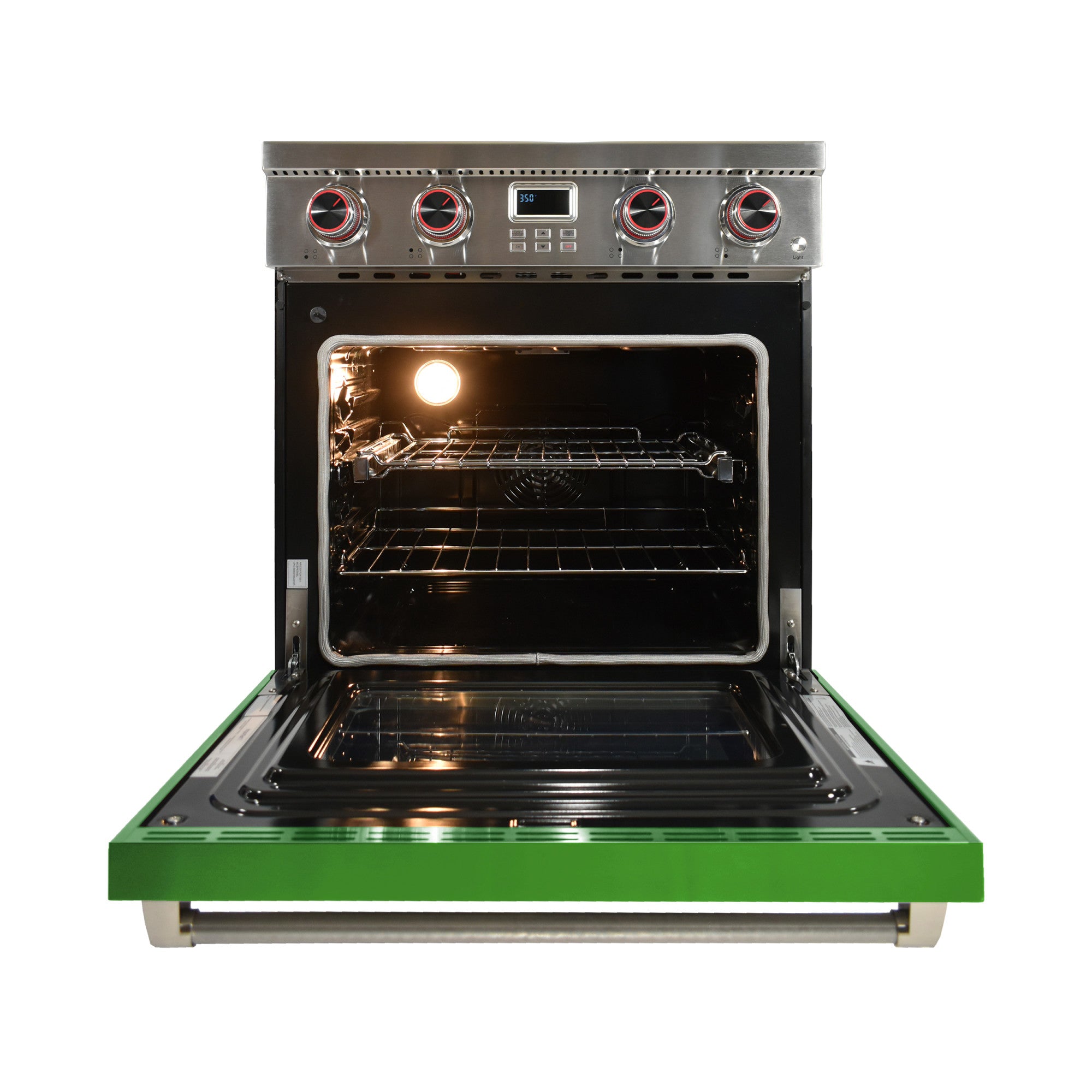 30" Electric Range w/ Green Door