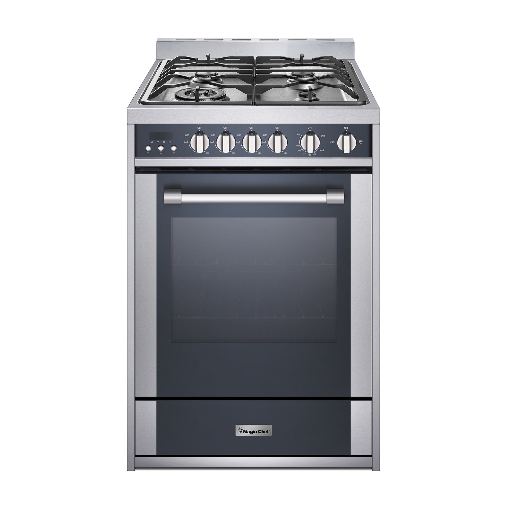 4 Burner Freestanding Gas Range in Stainless Steel