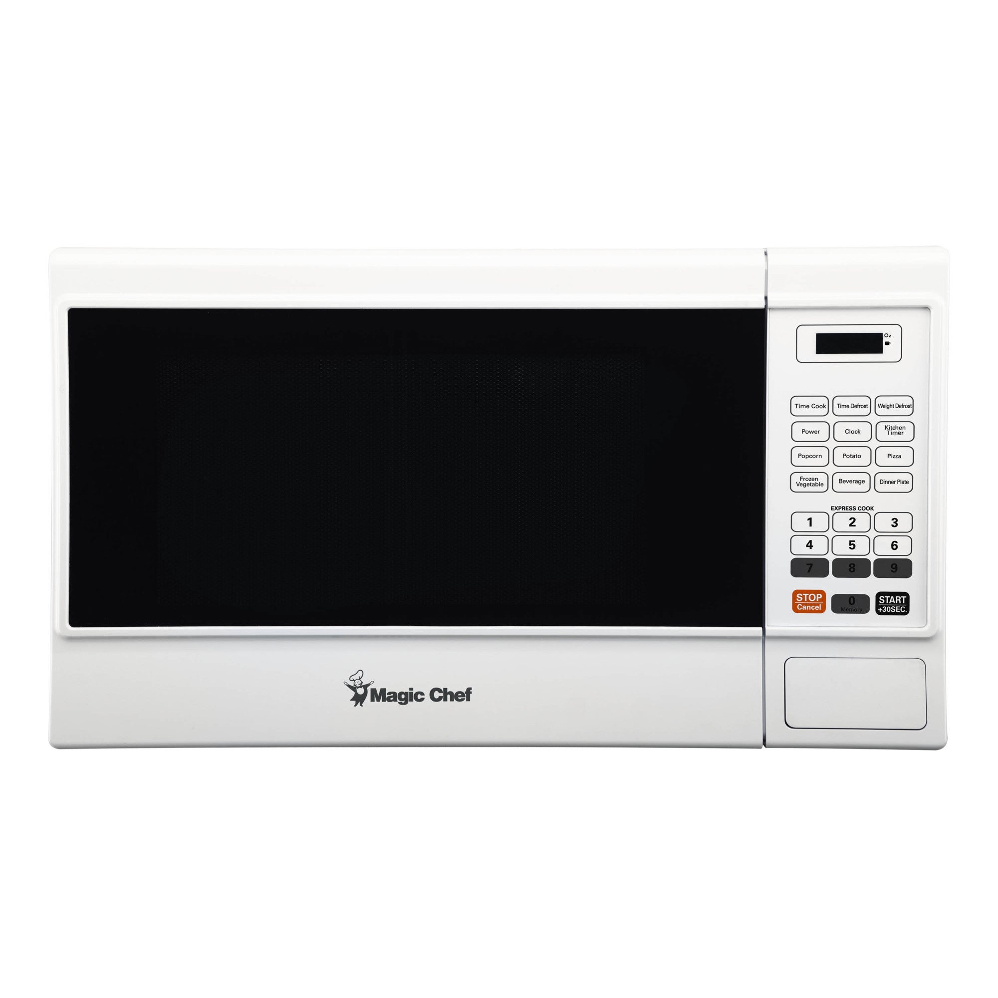 1.3 cu. ft. Countertop Microwave in White