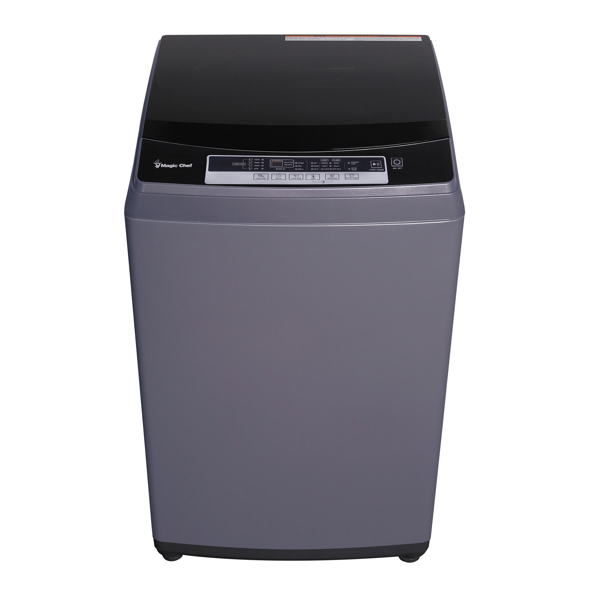 2.0 cu. ft. Compact Portable Top Load Washer in Gray