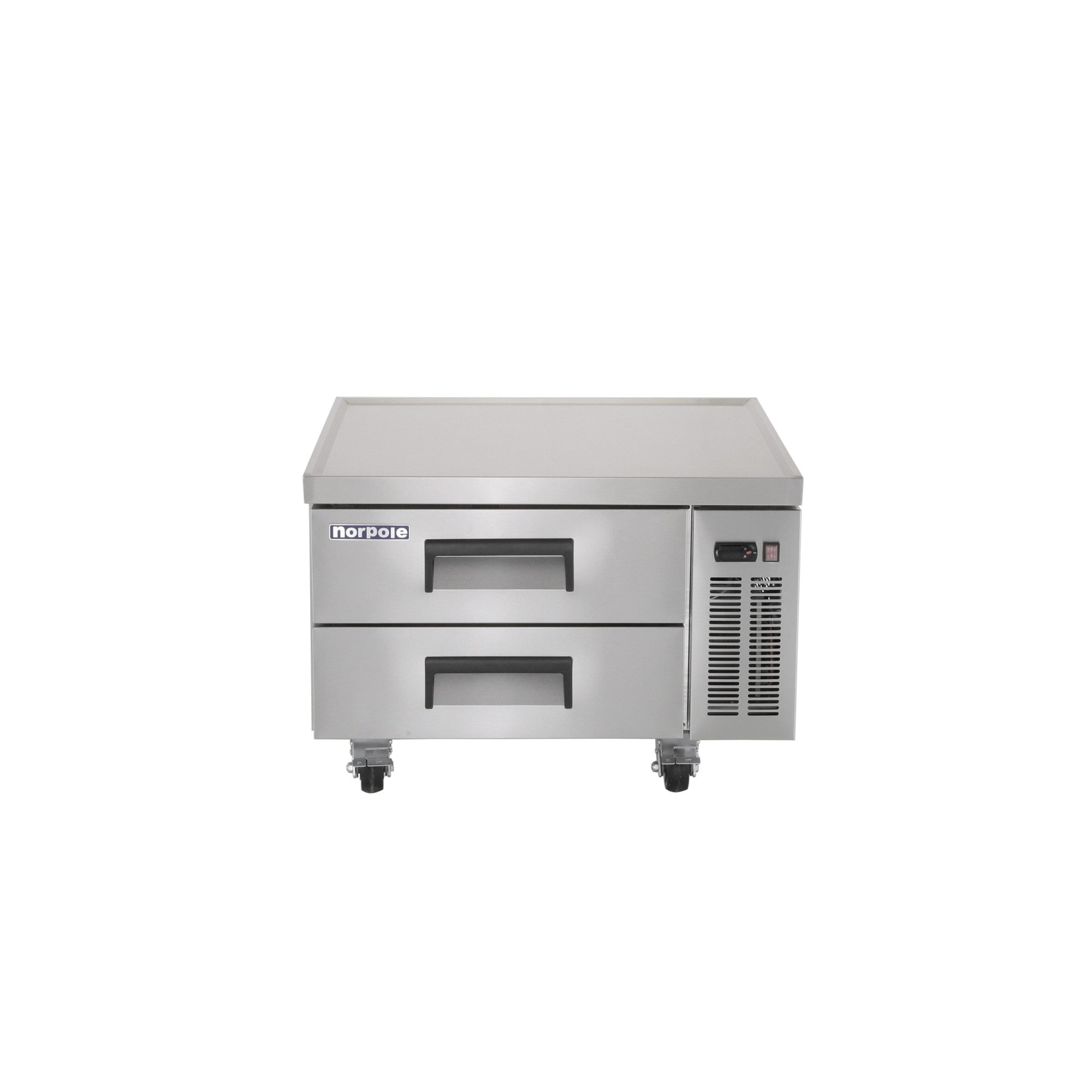 36 in. W 6.5 cu. ft. Chef Base Commercial Specialty Refrigerator in Stainless Steel