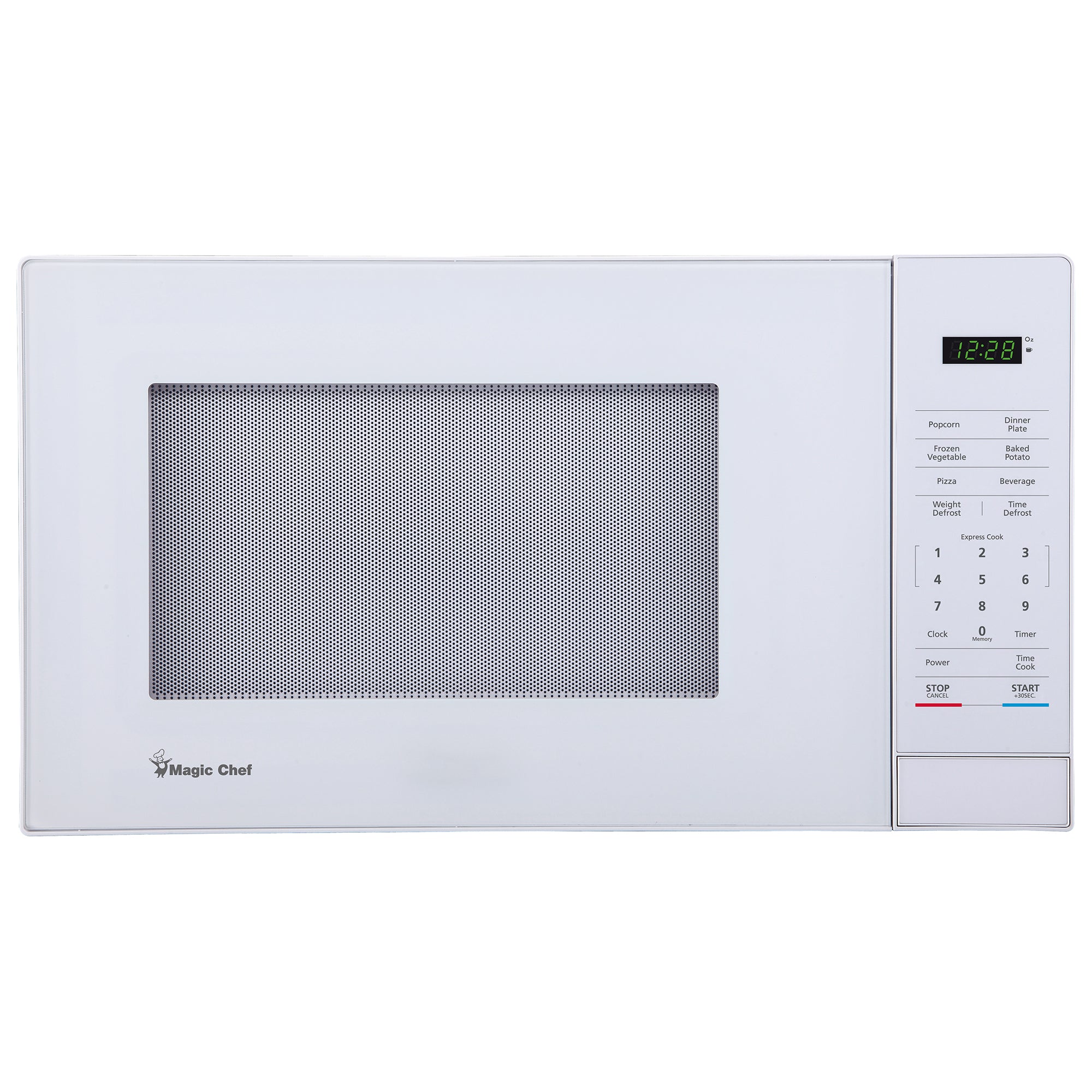 1.1 cu. ft. Countertop Microwave in White