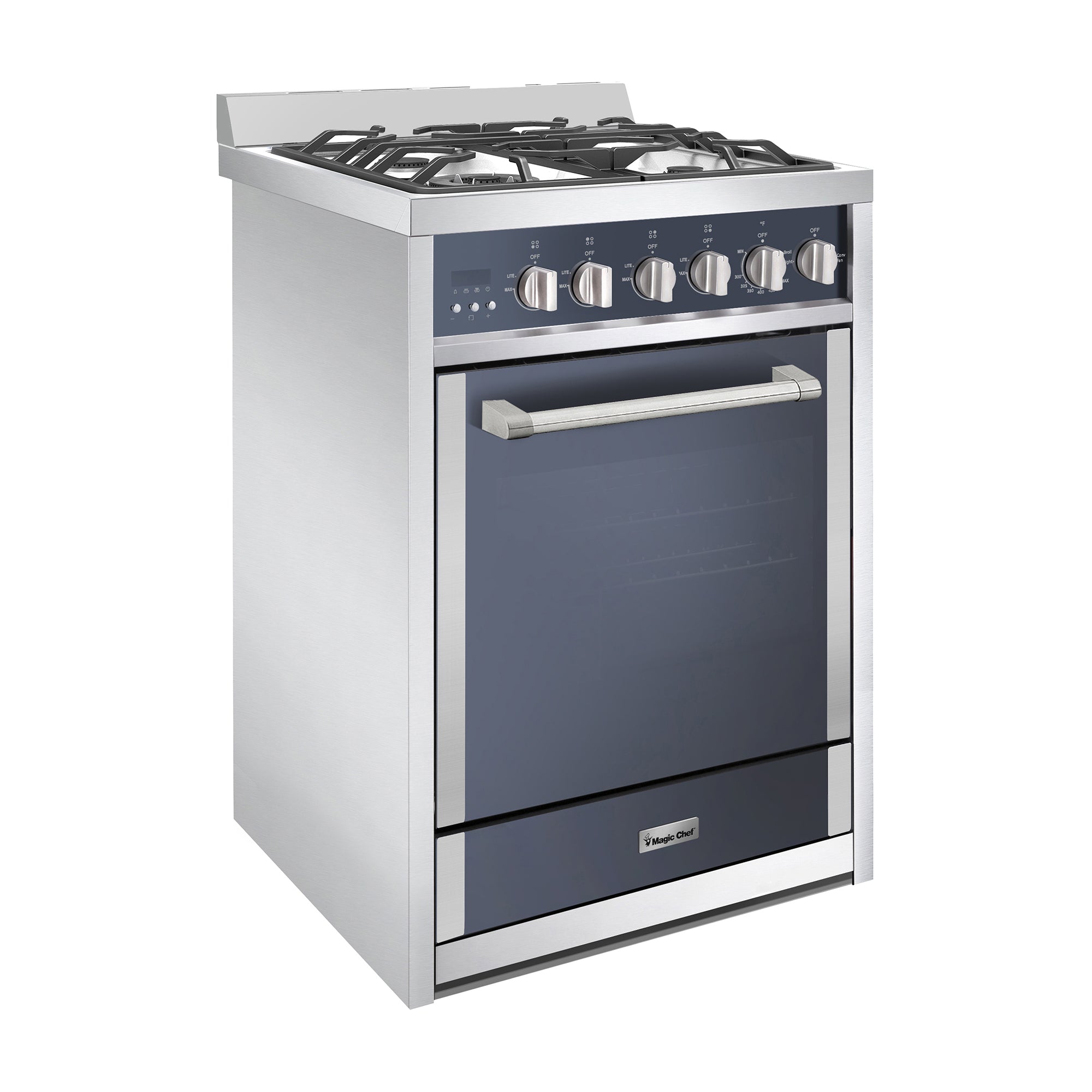 4 Burner Freestanding Gas Range in Stainless Steel