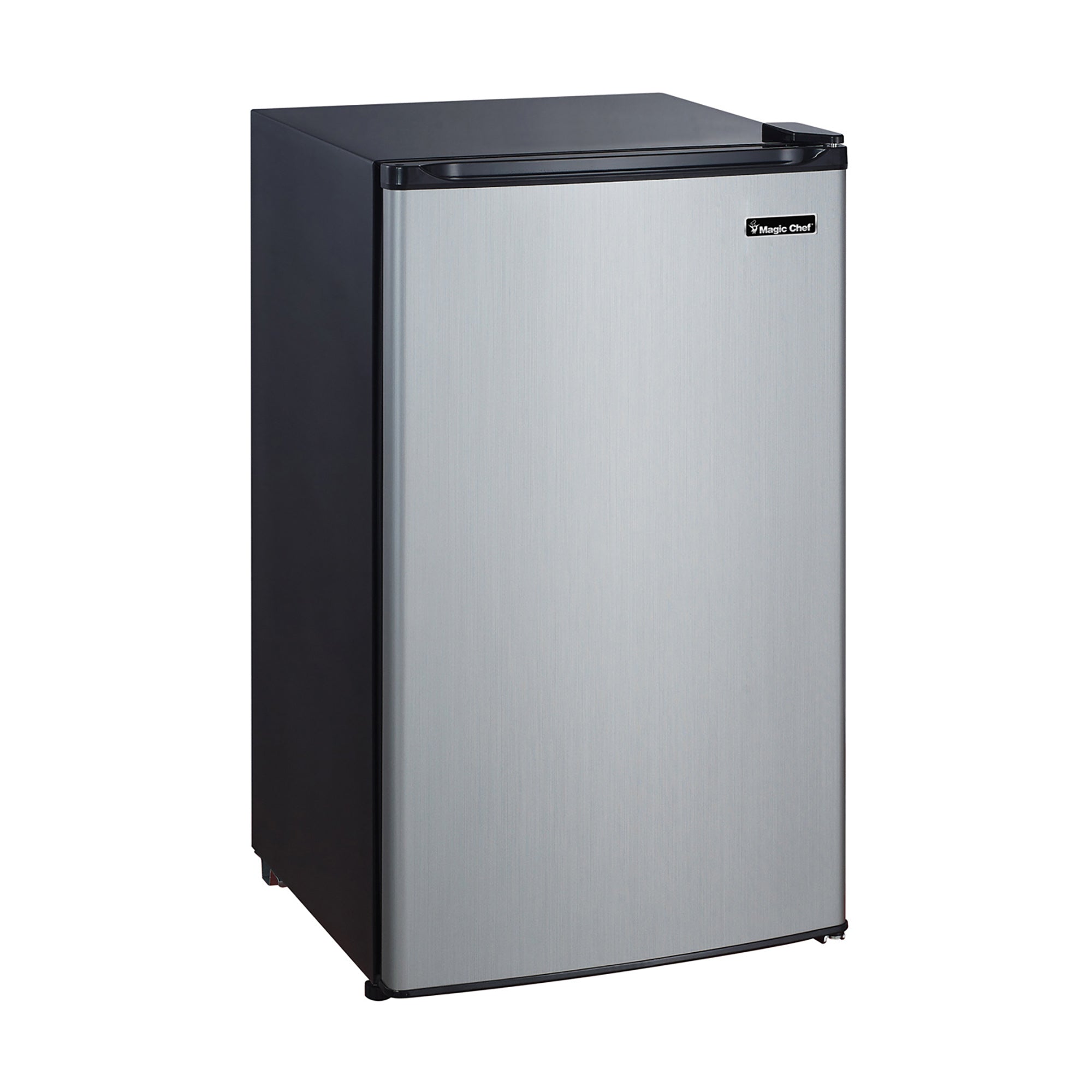 3.5 cu. ft. Mini Refrigerator in Stainless Look with Freezer Section