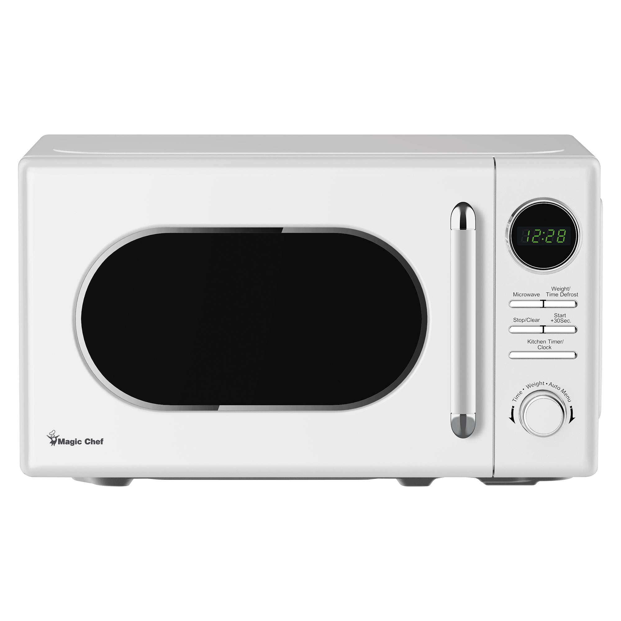 0.7 cu. ft. Retro Countertop Cooking in White