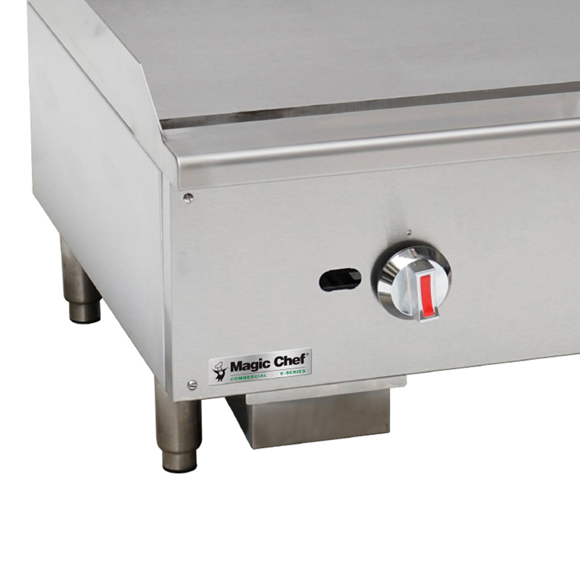 36 in. Commercial Thermostatic Countertop Gas Griddle in Stainless Steel
