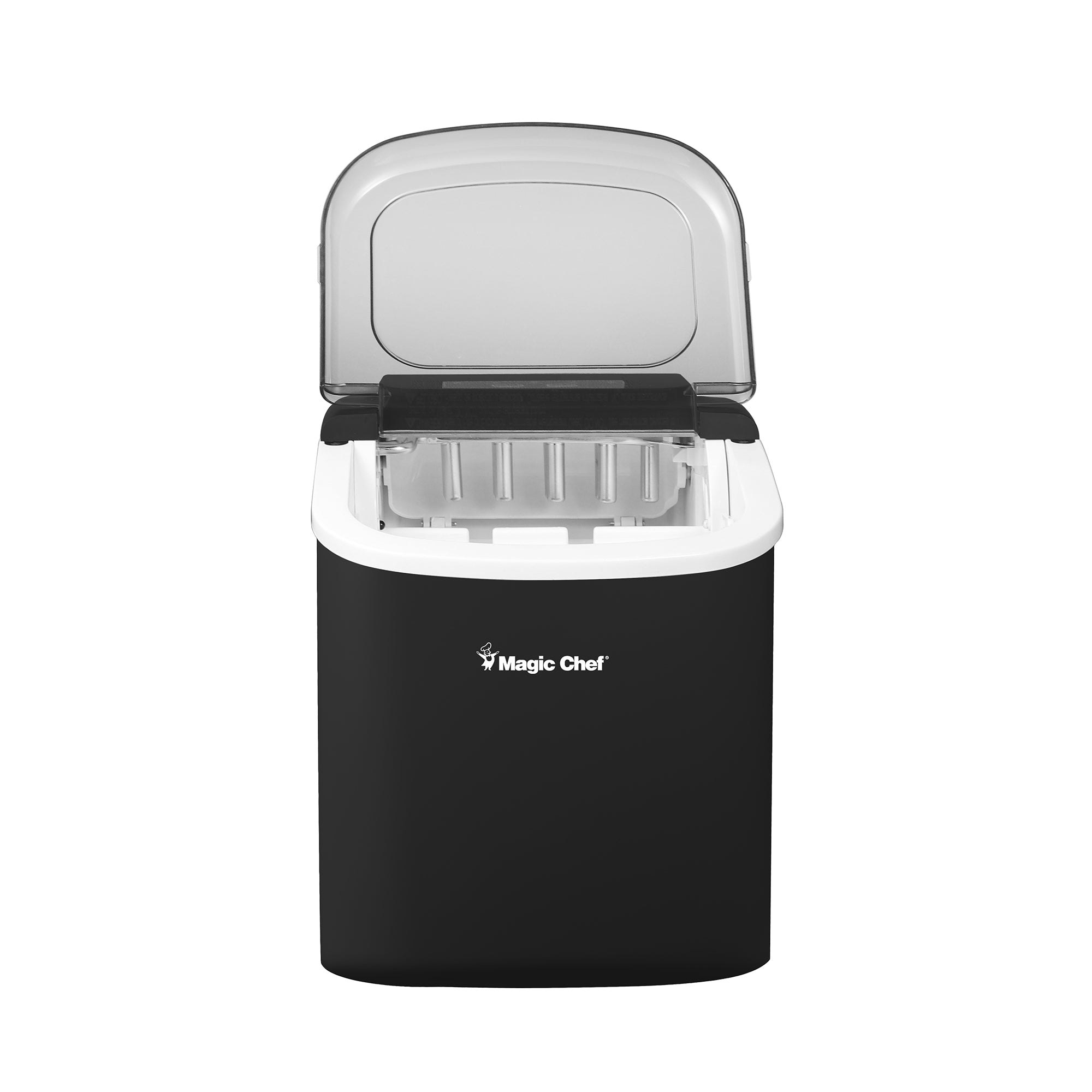 27 lb. Portable Countertop Ice Maker in Black