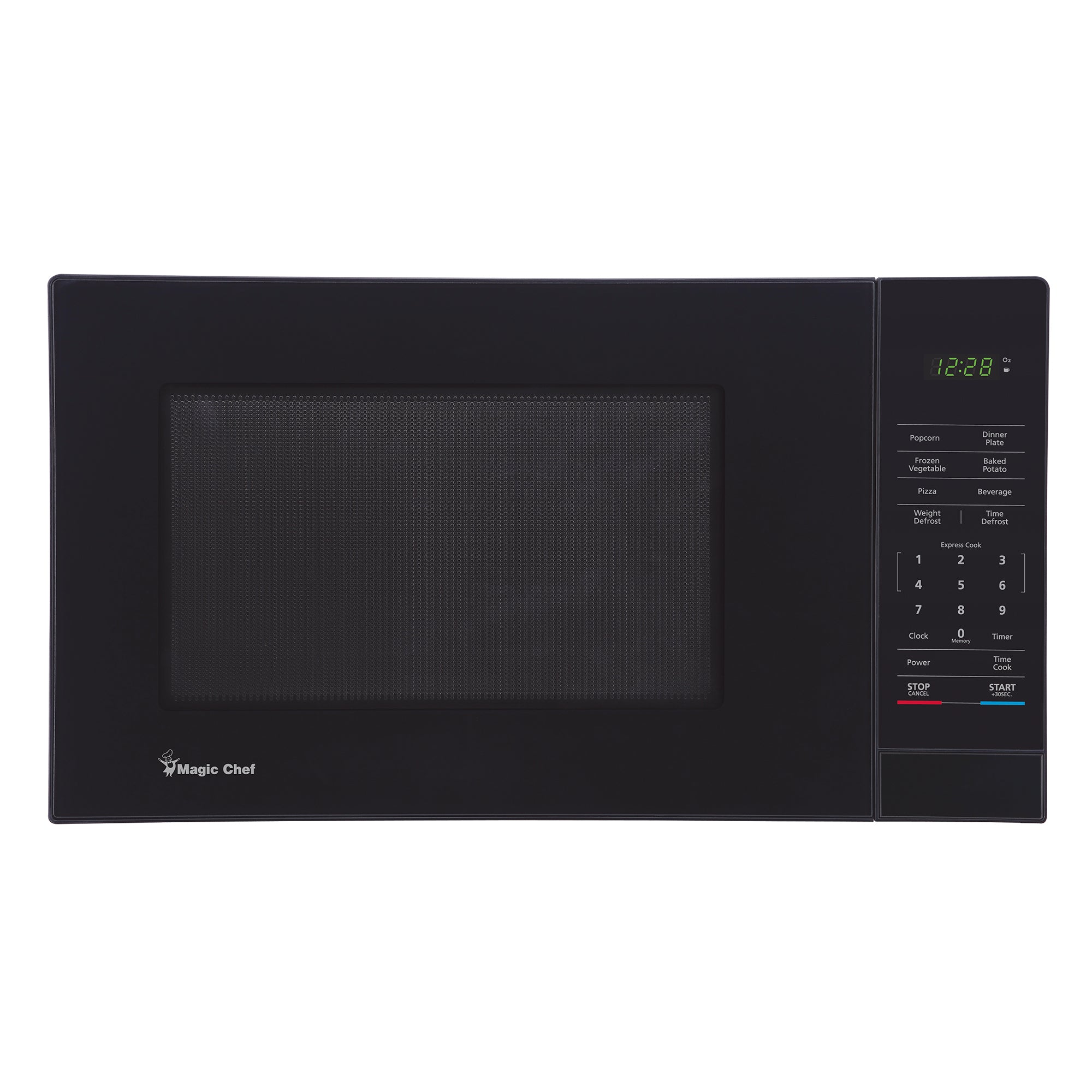 1.1 cu. ft. Countertop Microwave, in Black with Gray Cavity