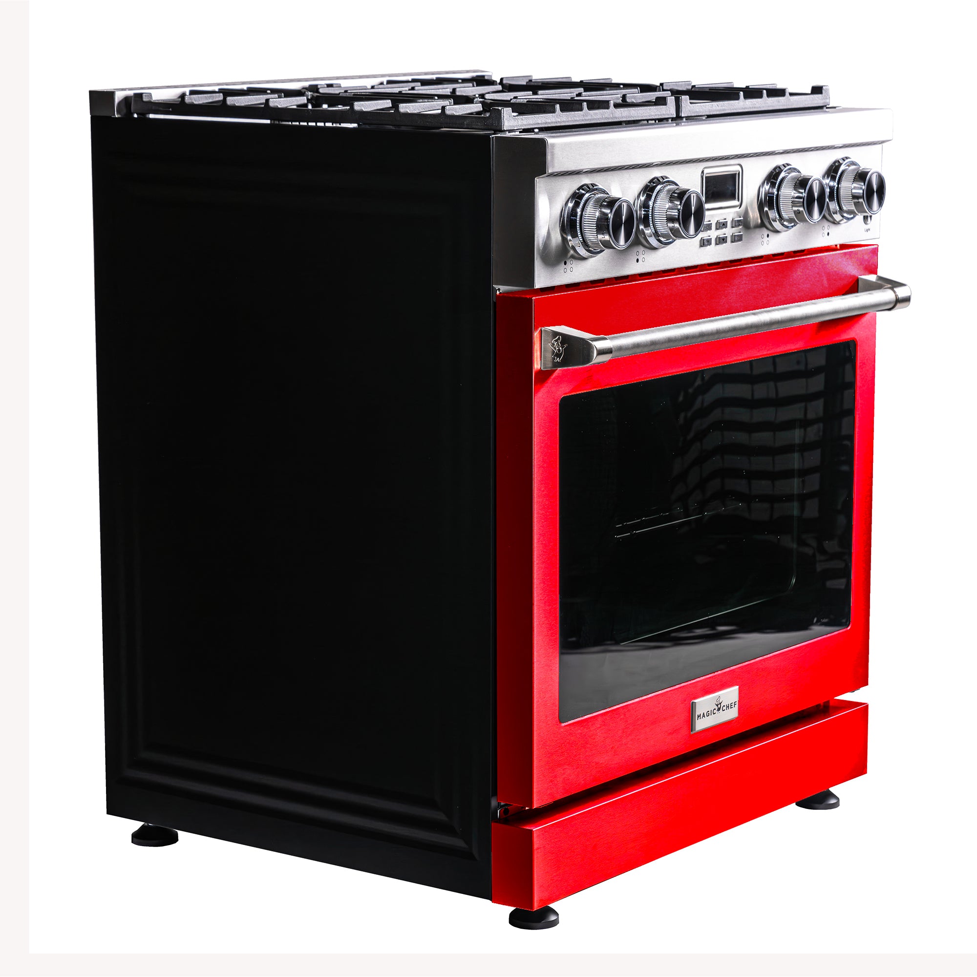 30" Gas Range + Red Door