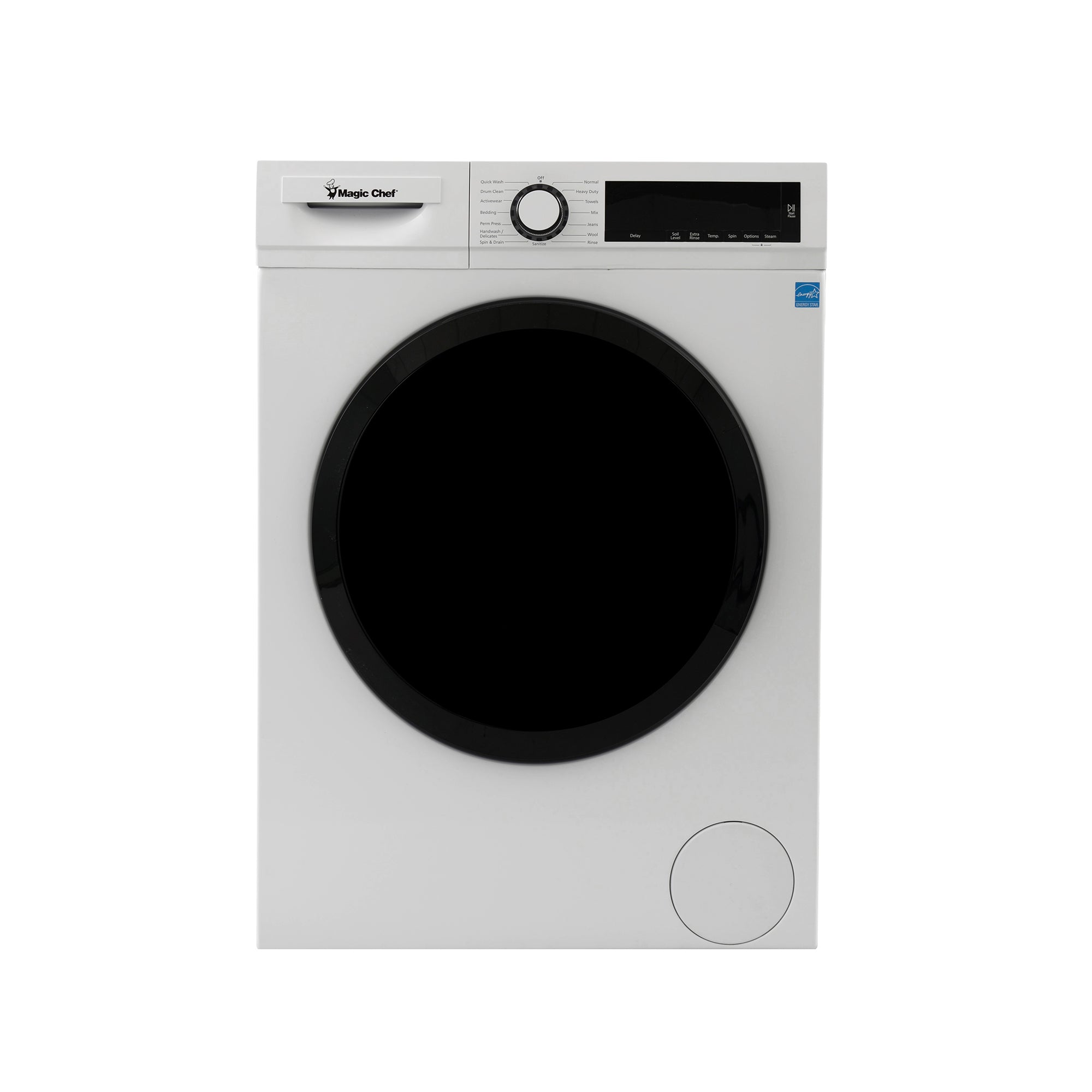 2.2 cu. ft. Front Load Washer, 24 in, White