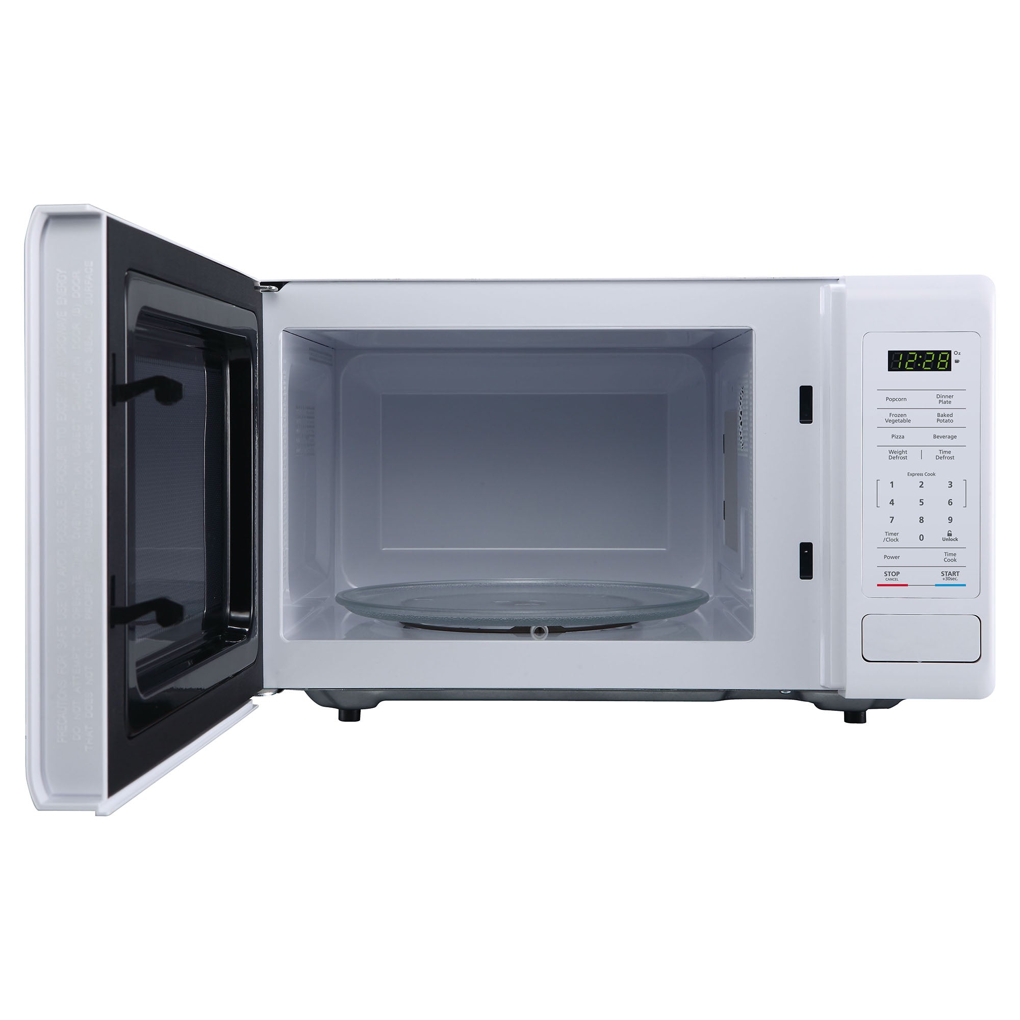 0.9 cu. ft. 900 Watt Countertop Microwave in White