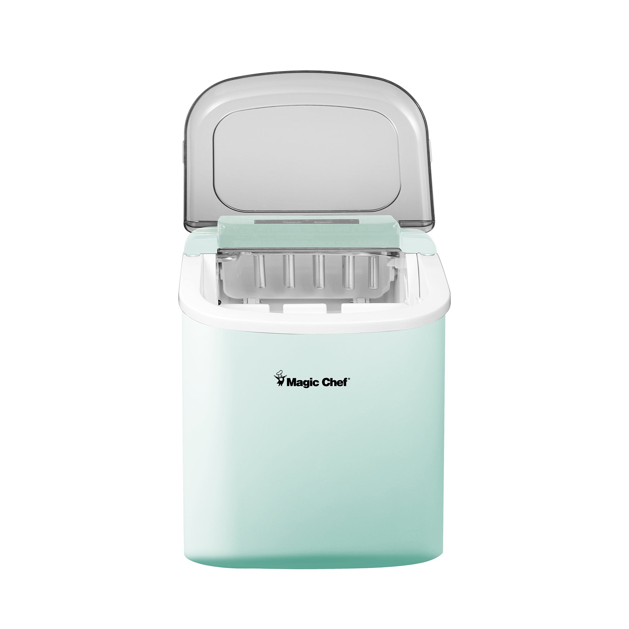 27 lb. Portable Countertop Ice Maker in Mint Green
