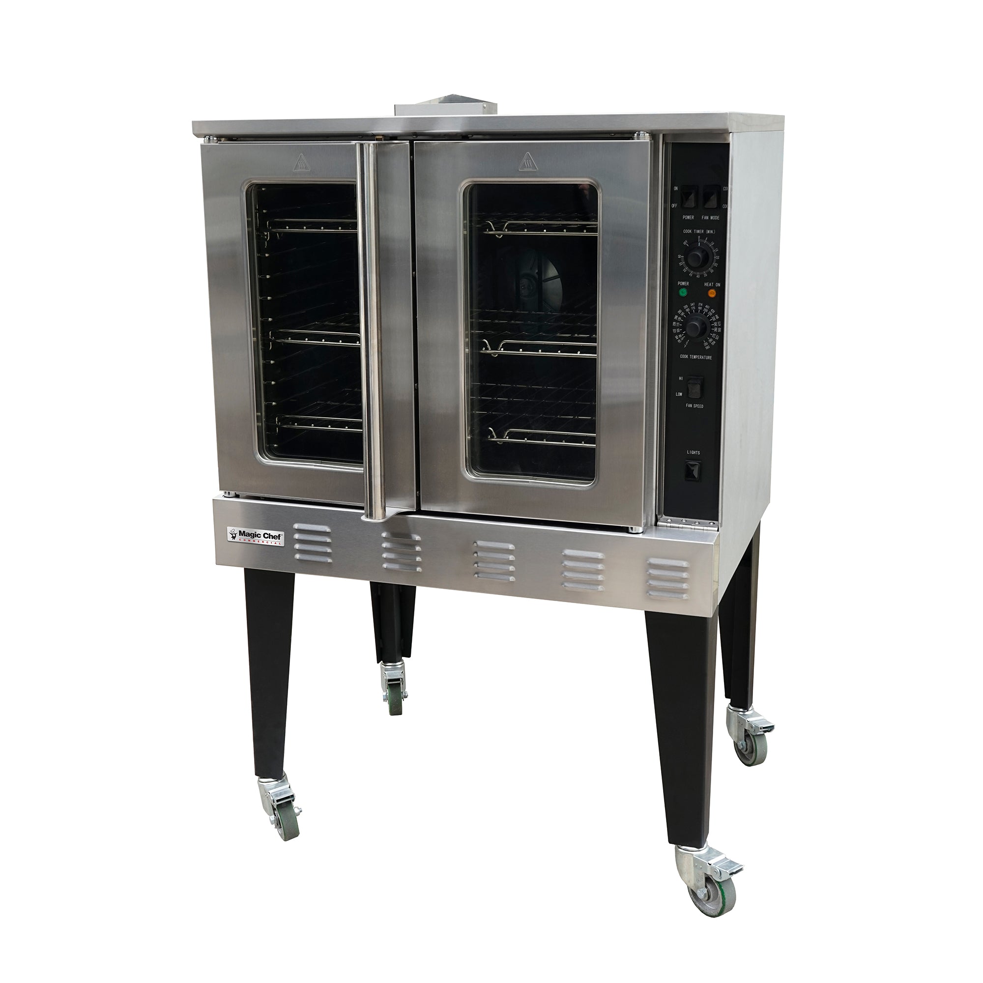 38 in. Commercial Convection Cooking in Stainless Steel