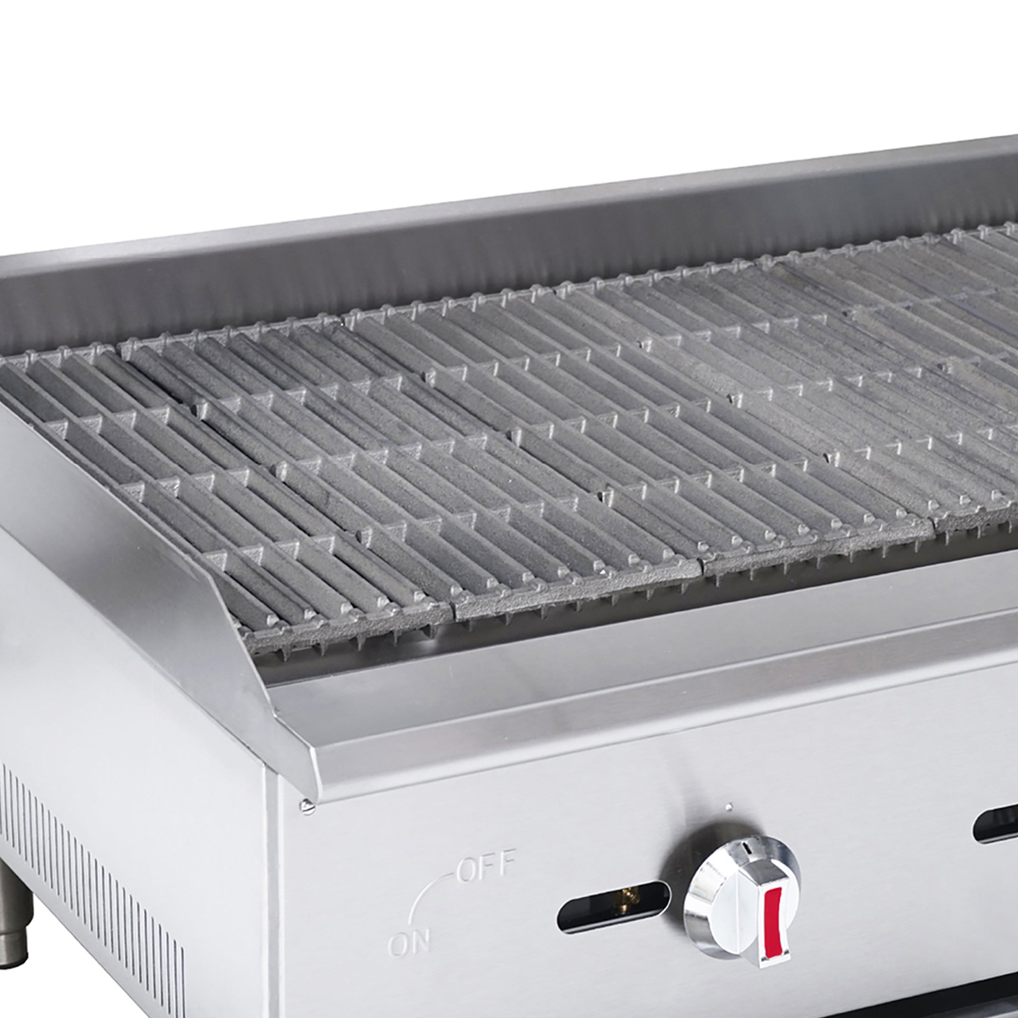 36 in Commercial Countertop Radiant Charbroiler in Stainless Steel