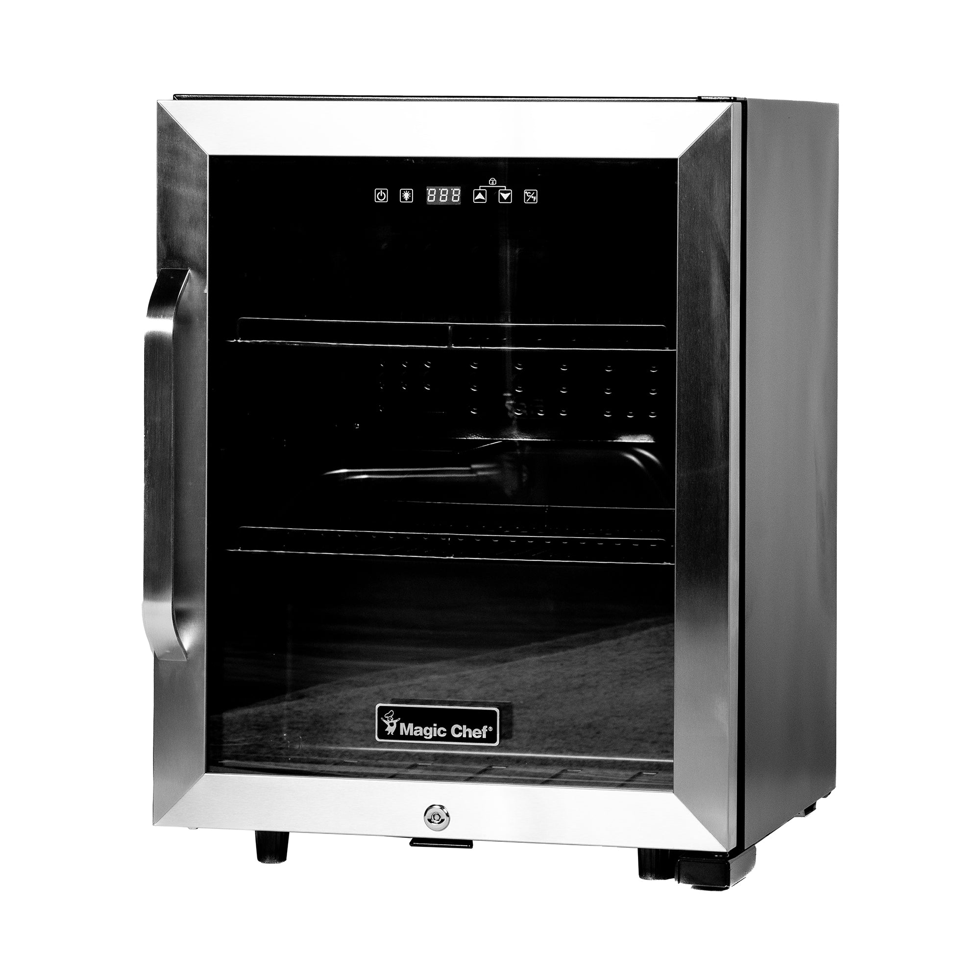 Commercial 18.9 in W. Single Zone 58 Can Beverage Cooler in Stainless Steel