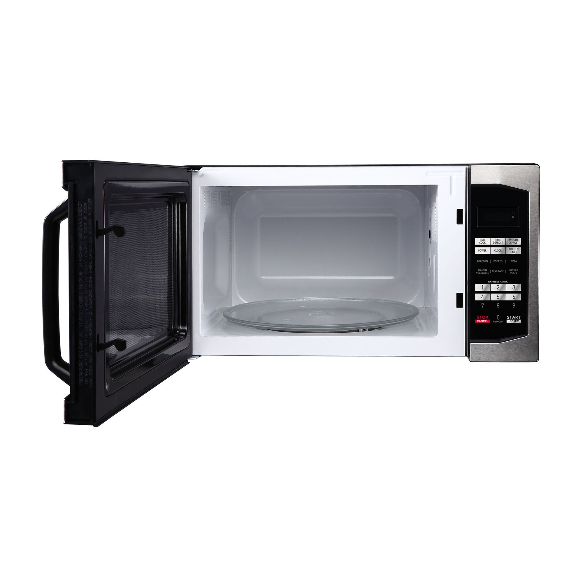 1.6 cu. ft. Countertop Microwave with Stainless Door