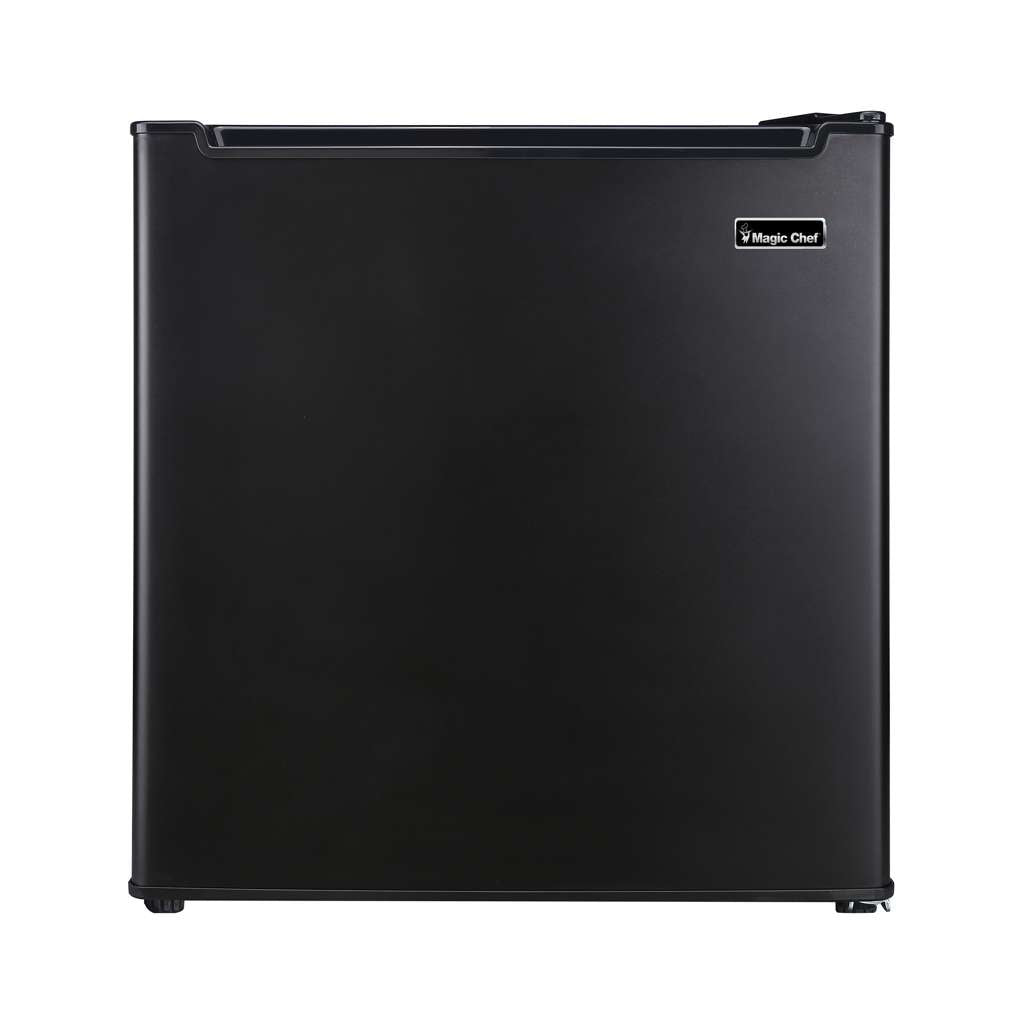 Magic Chef 1.7 cu. ft. black mini fridge with freezer for dorm rooms