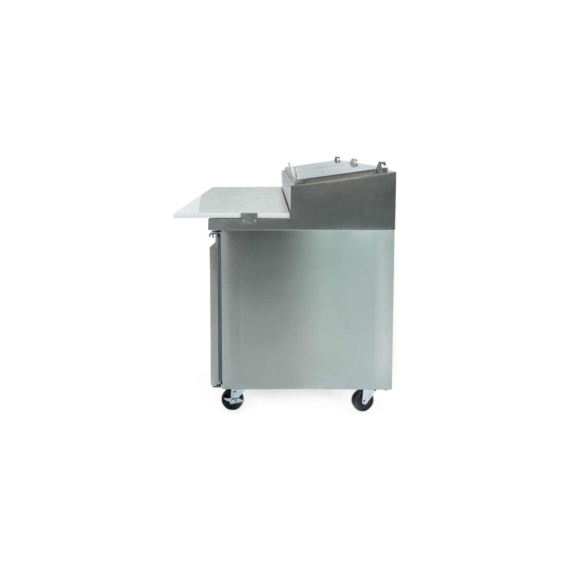 24 cu. ft. Commercial Pizza Prep Refrigerator in Stainless Steel