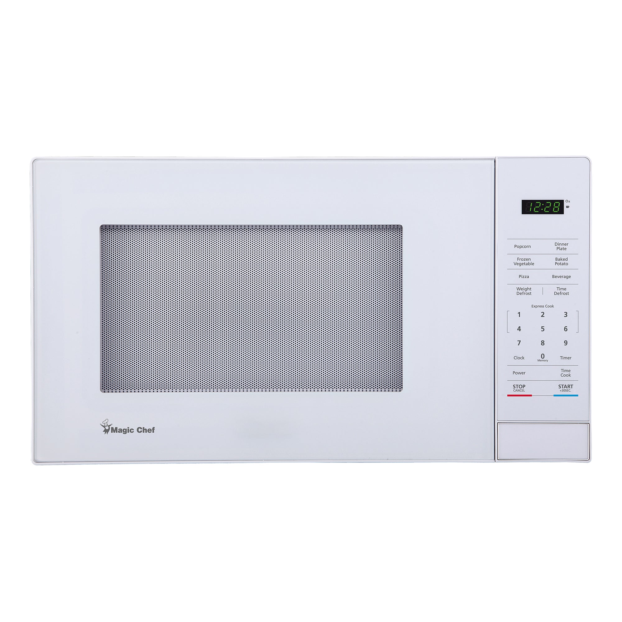 1.1 cu. ft. Countertop Microwave in White