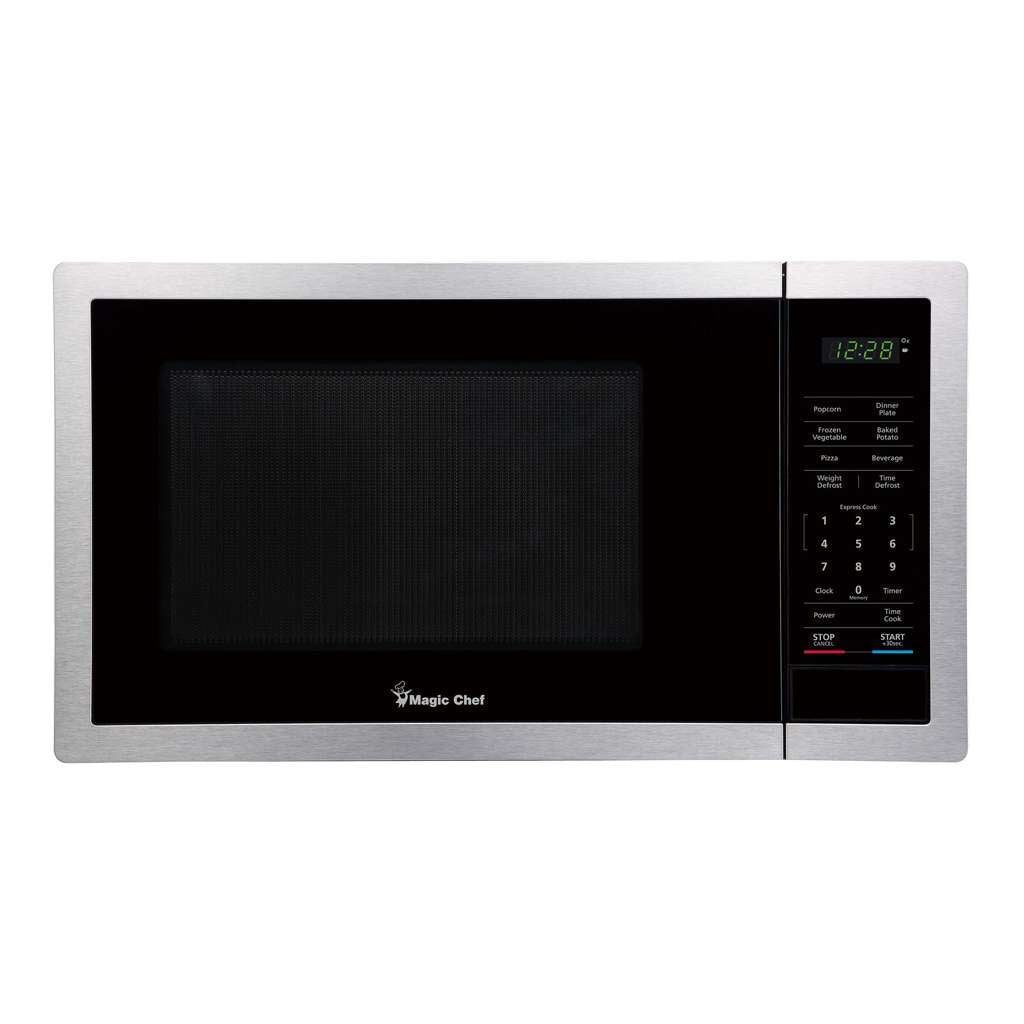 0.9 cu. ft. Countertop Microwave 900-Watt Digital Touch in Stainless