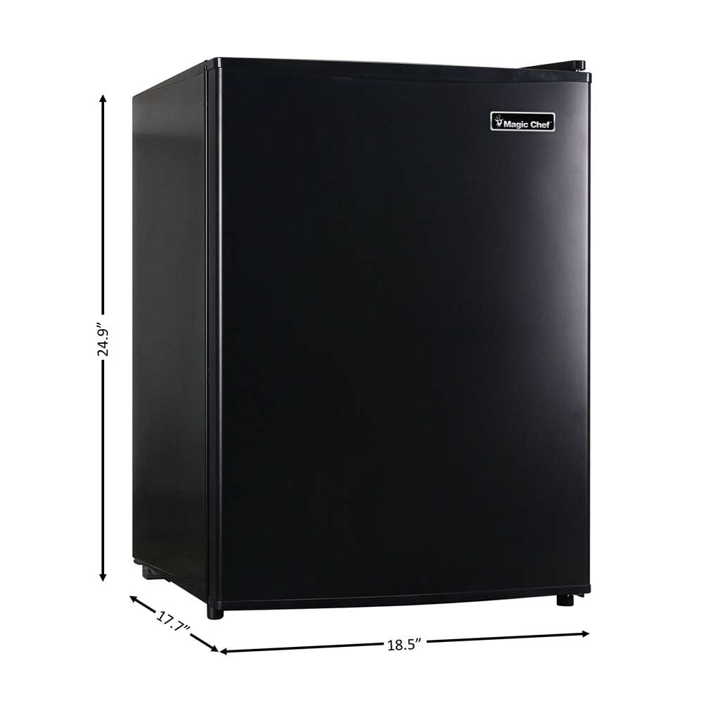2.4 cu. ft. Mini Fridge in Black