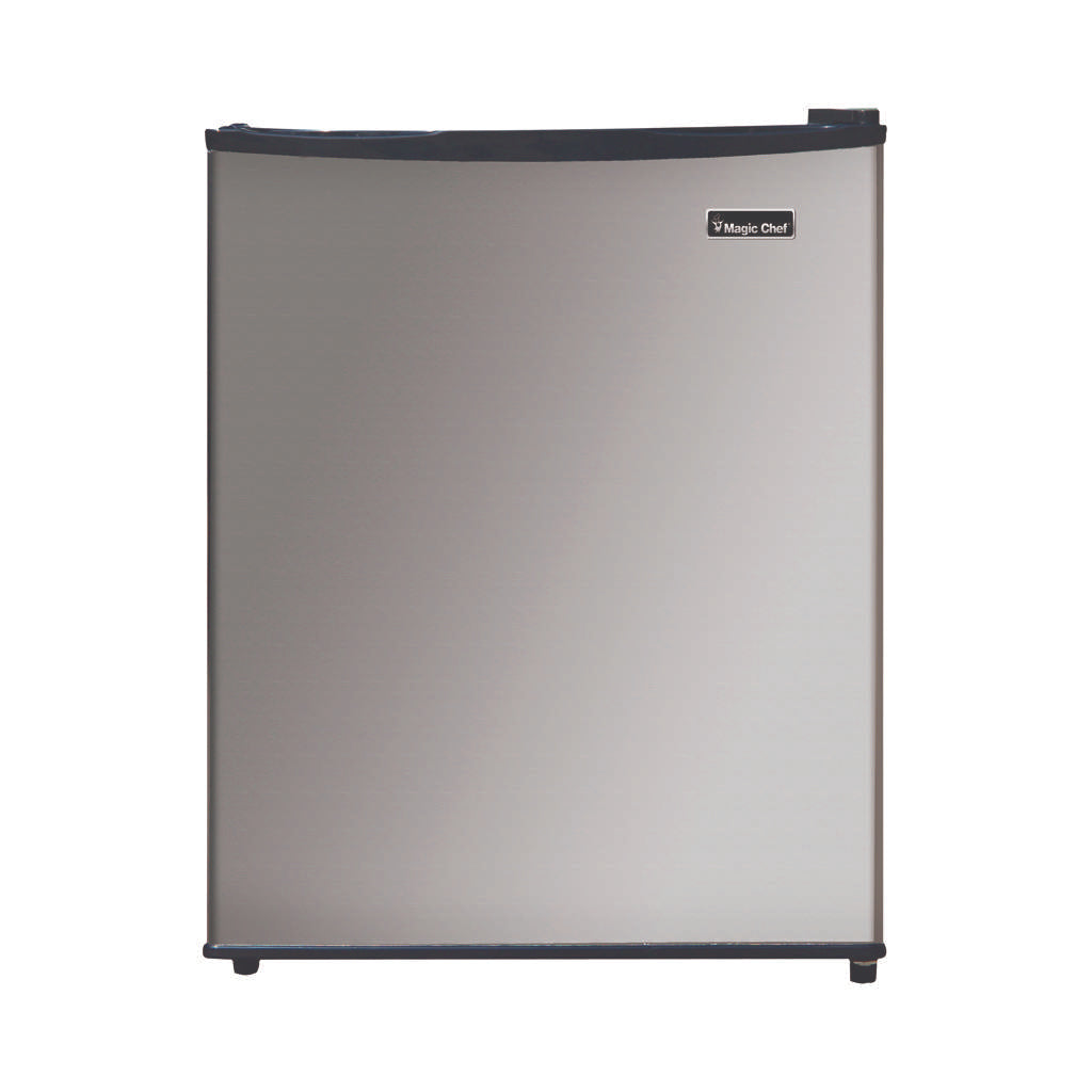 2.4 cu. ft. Mini Fridge in Stainless Steel Freezerless