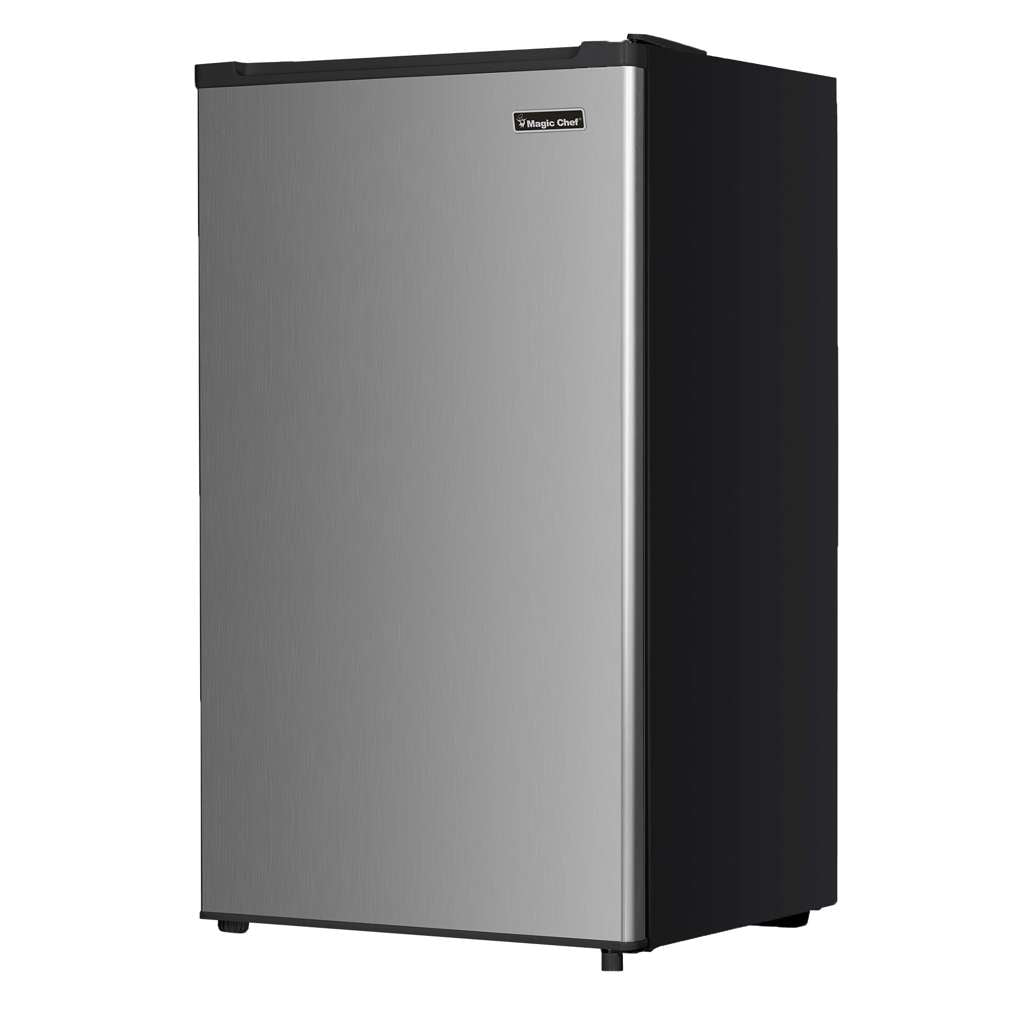 3.2 cu. ft. Mini All Fridge in Platinum Steel