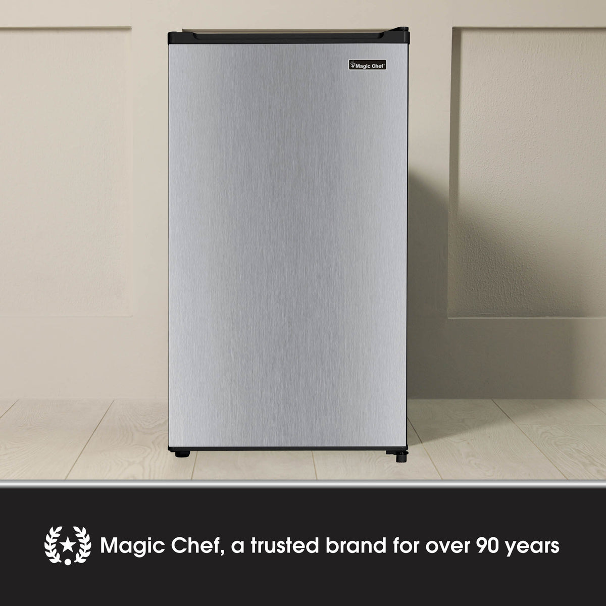 3.2 cu. ft. Mini Refrigerator in Stainless Steel