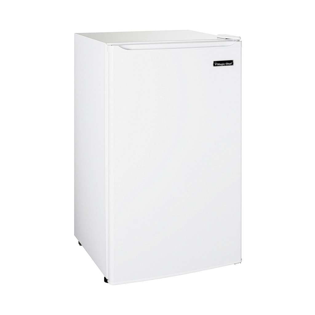 3.5 cu. ft. Mini Fridge in White with Interior Freezer Section