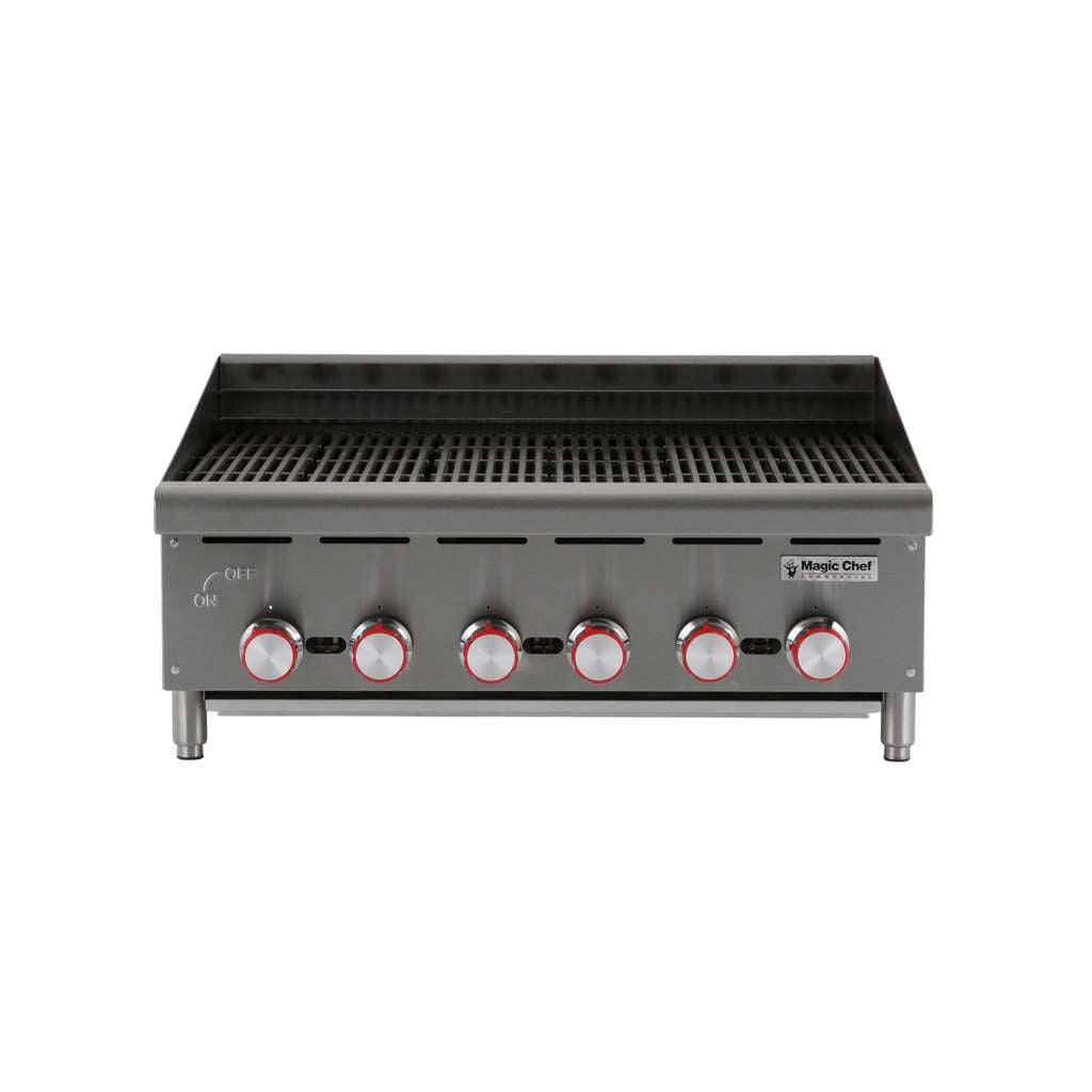 36 in. Commercial Countertop Radiant Char Broiler