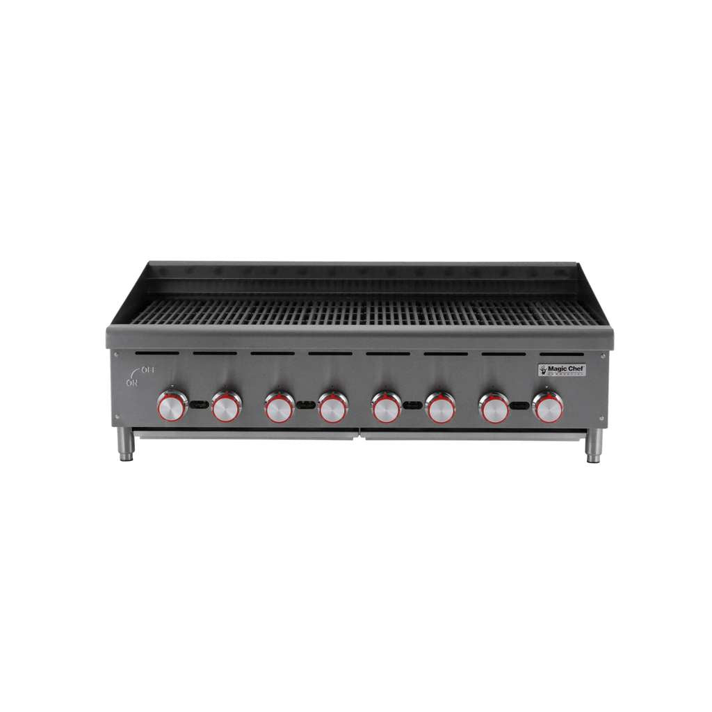 48 in. Commercial Countertop Radiant Char Broiler
