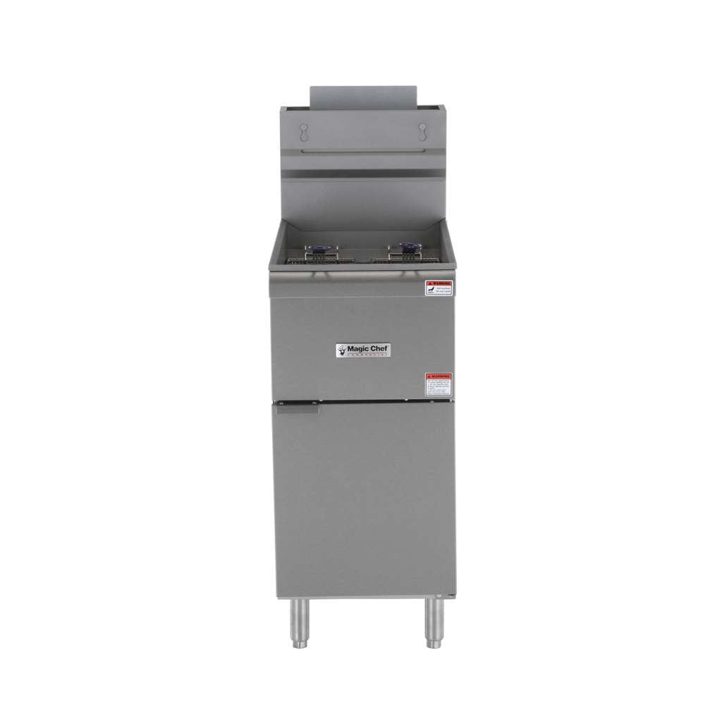 20 Qt. Stainless Steel Commercial Propane Gas Fryer