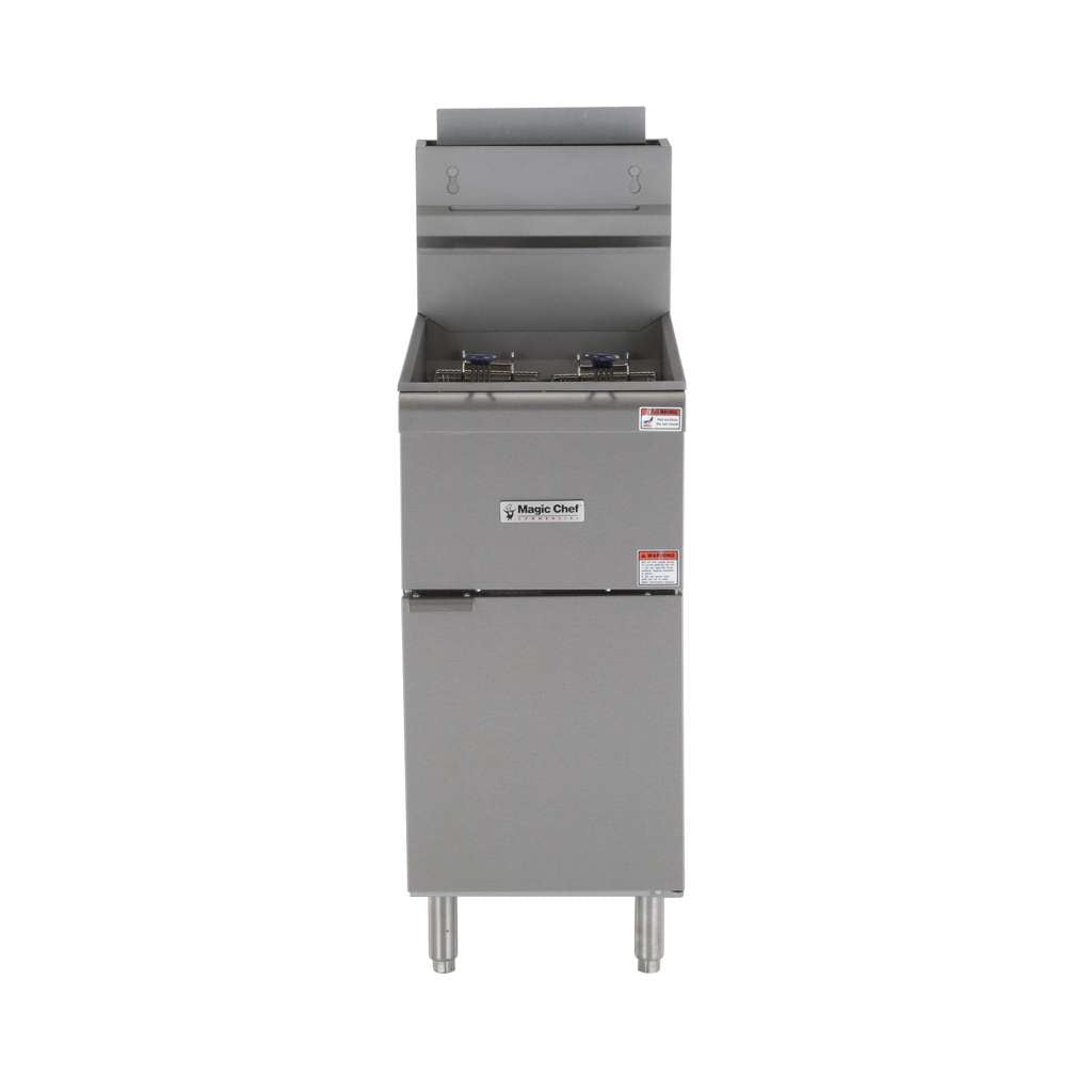 35 Qt. Stainless Steel Commercial Propane Gas Fryer