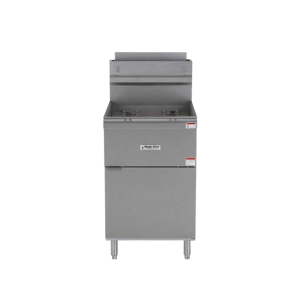 52 Qt. Stainless Steel Commercial Propane Gas Fryer