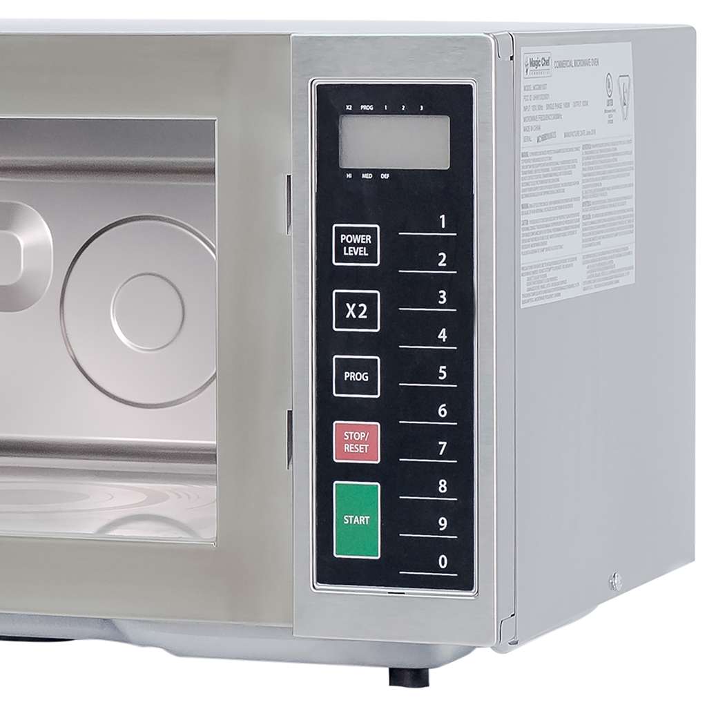 0.9 cu. ft. Commercial Microwave Oven in Stainless Steel