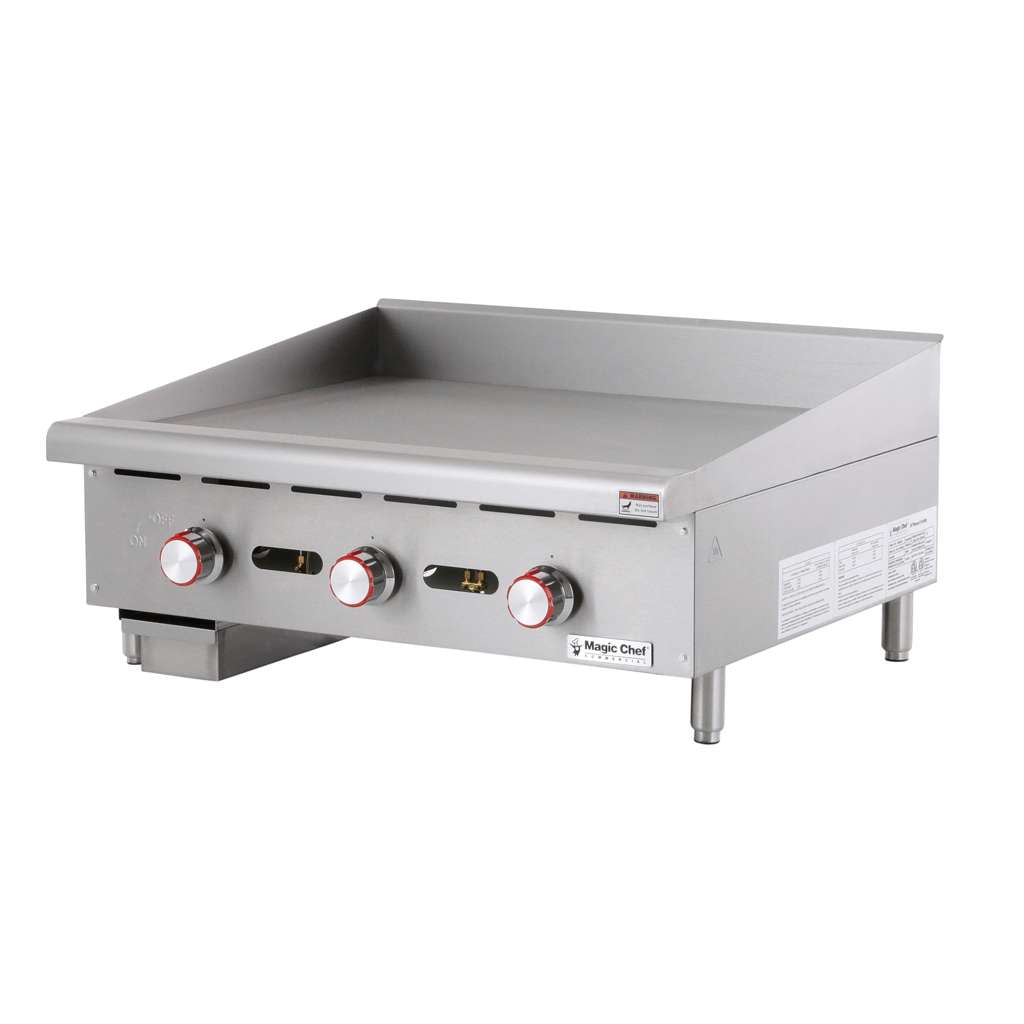 36 in. Commercial Manual Countertop Griddle