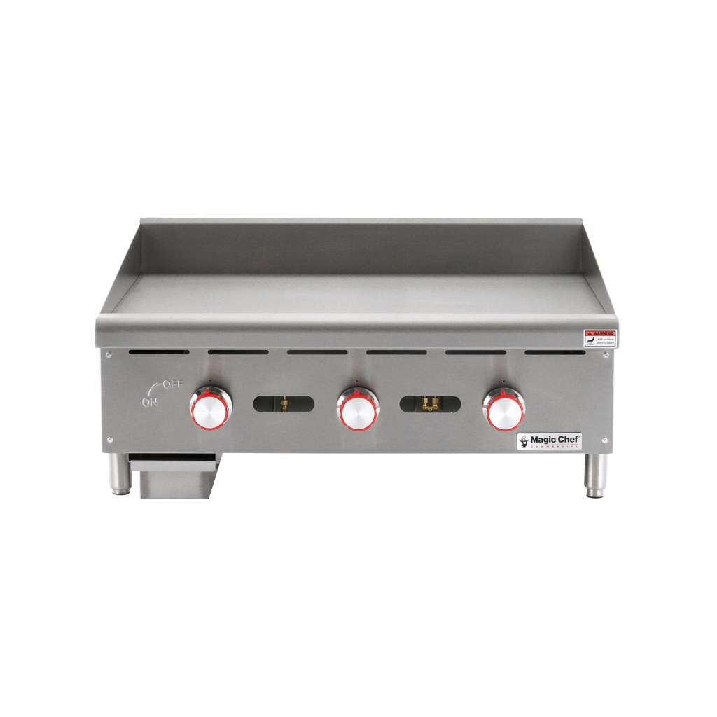 36 in. Commercial Manual Countertop Griddle