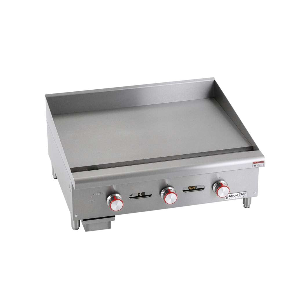 36 in. Commercial Manual Countertop Griddle