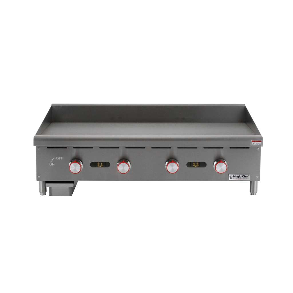 48 in. Commercial Manual Countertop Griddle