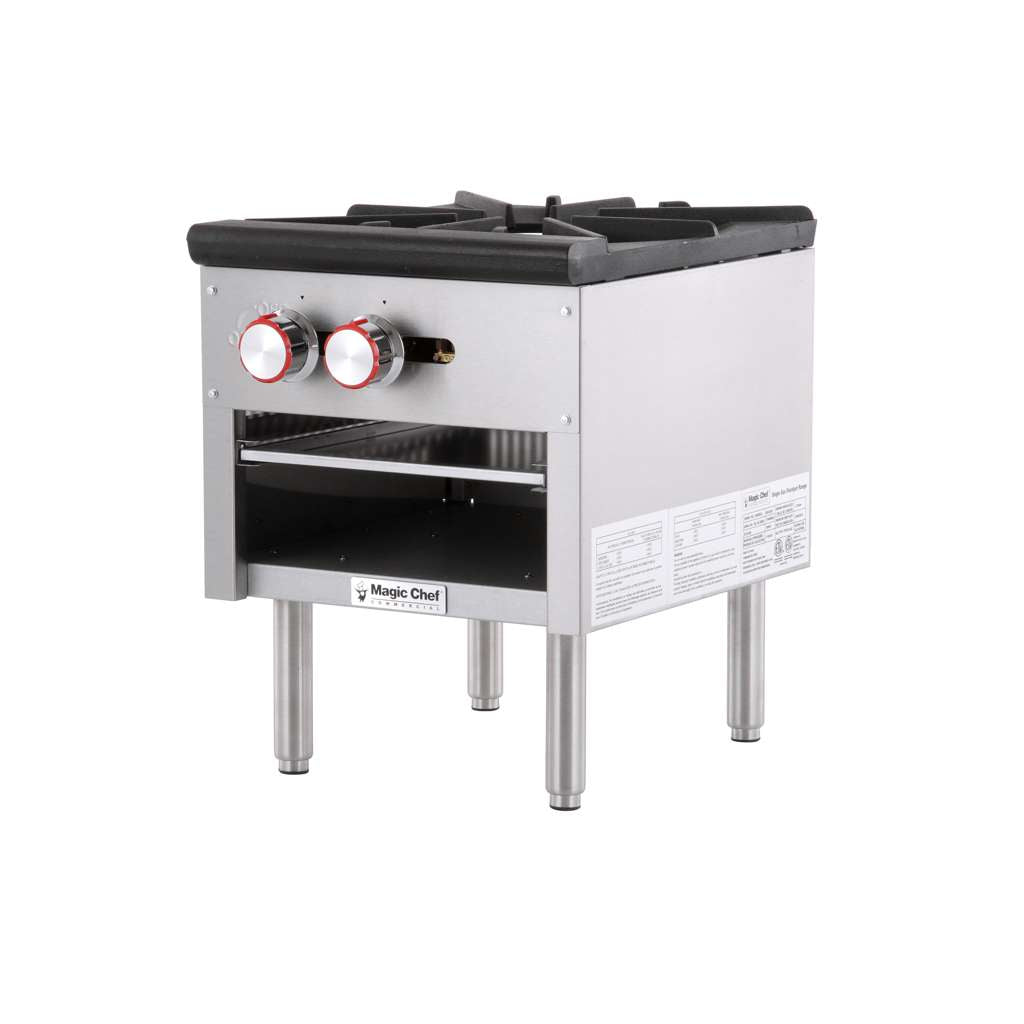 Commercial Countertop Single Stock Pot Gas Cooktop