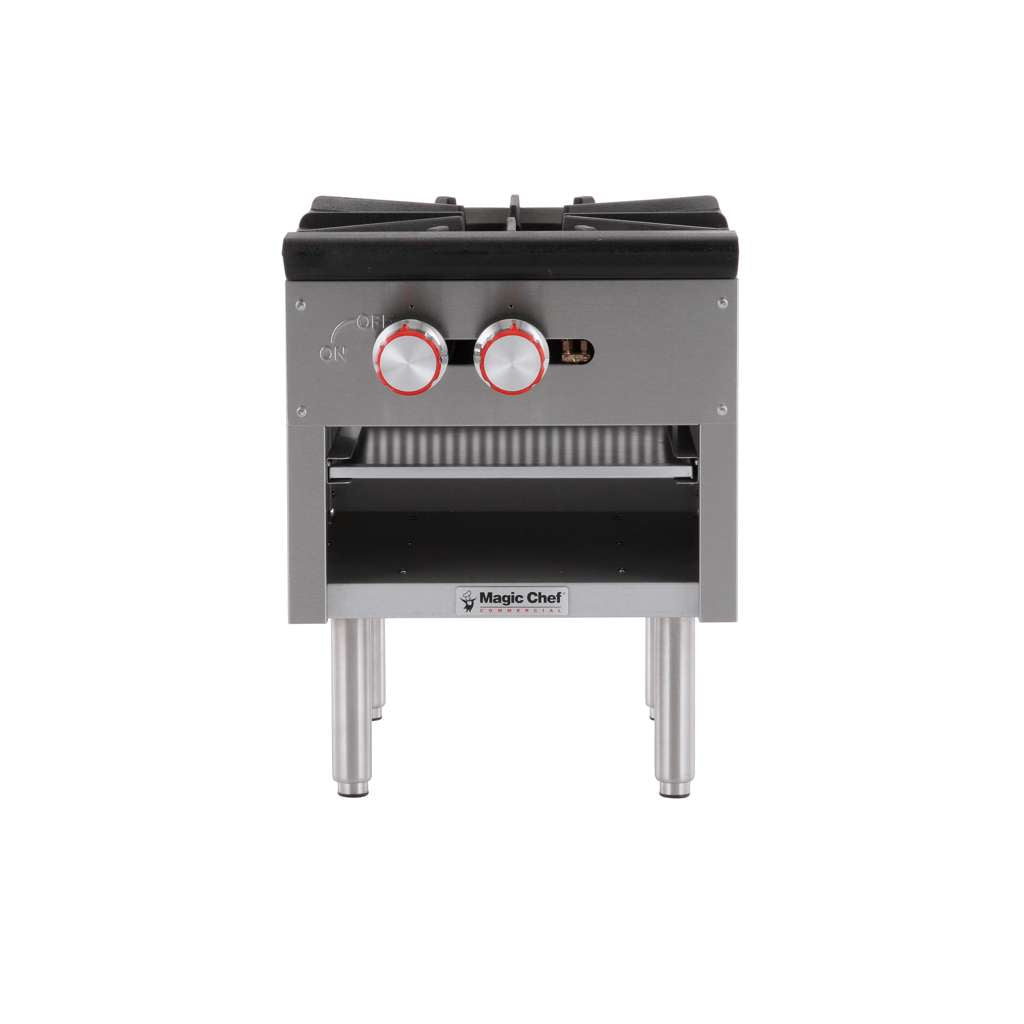 Commercial Countertop Single Stock Pot Gas Cooktop