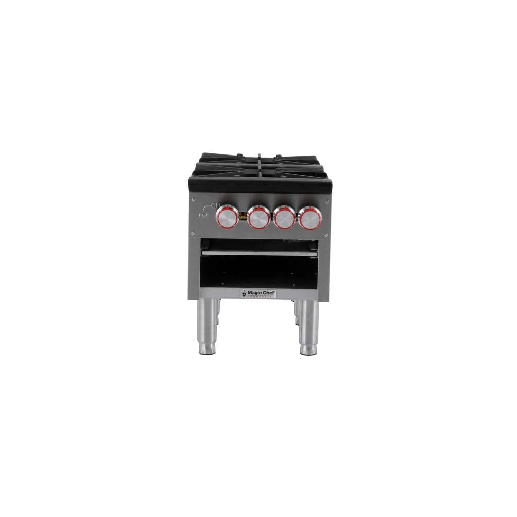 Commercial Double Stock Pot Countertop Gas Cooktop