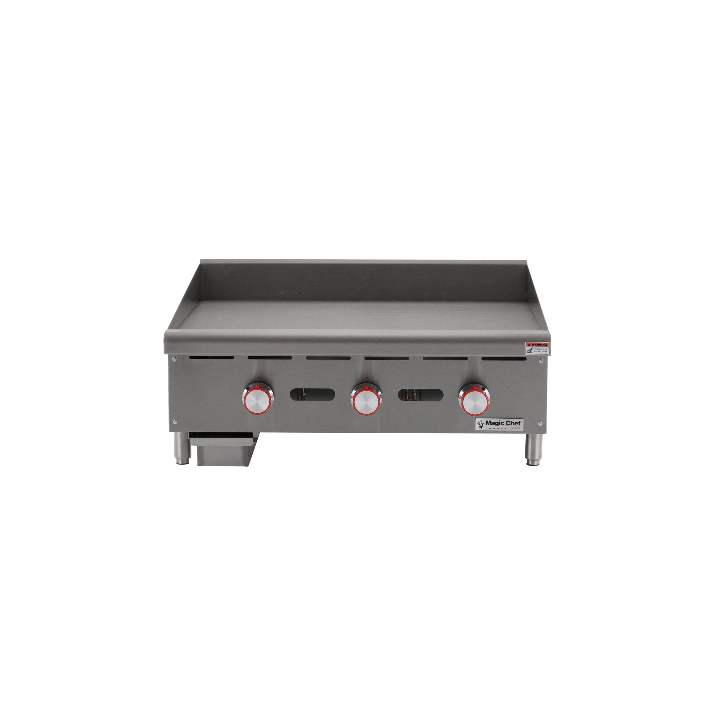 36 in. Commercial Thermostatic Countertop Gas Griddle