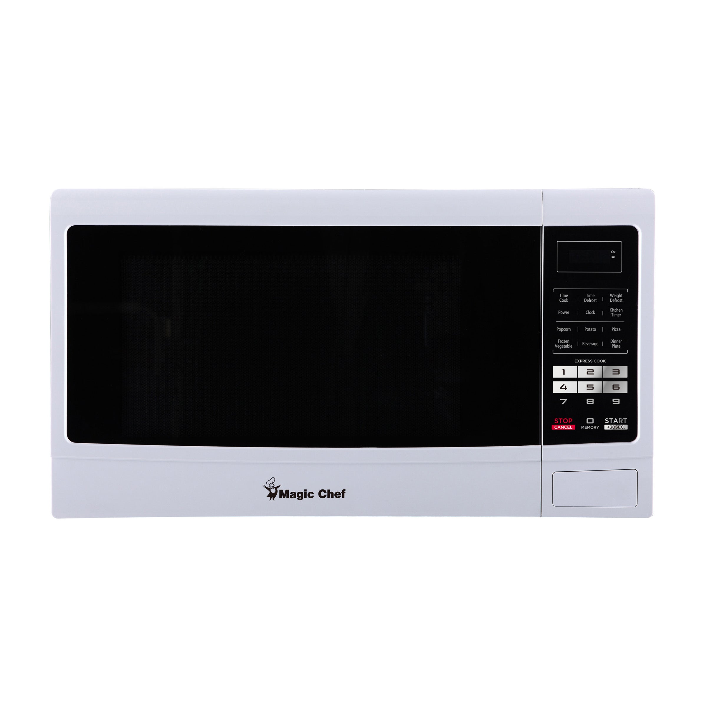 1.6 cu. ft. Countertop Microwave in White